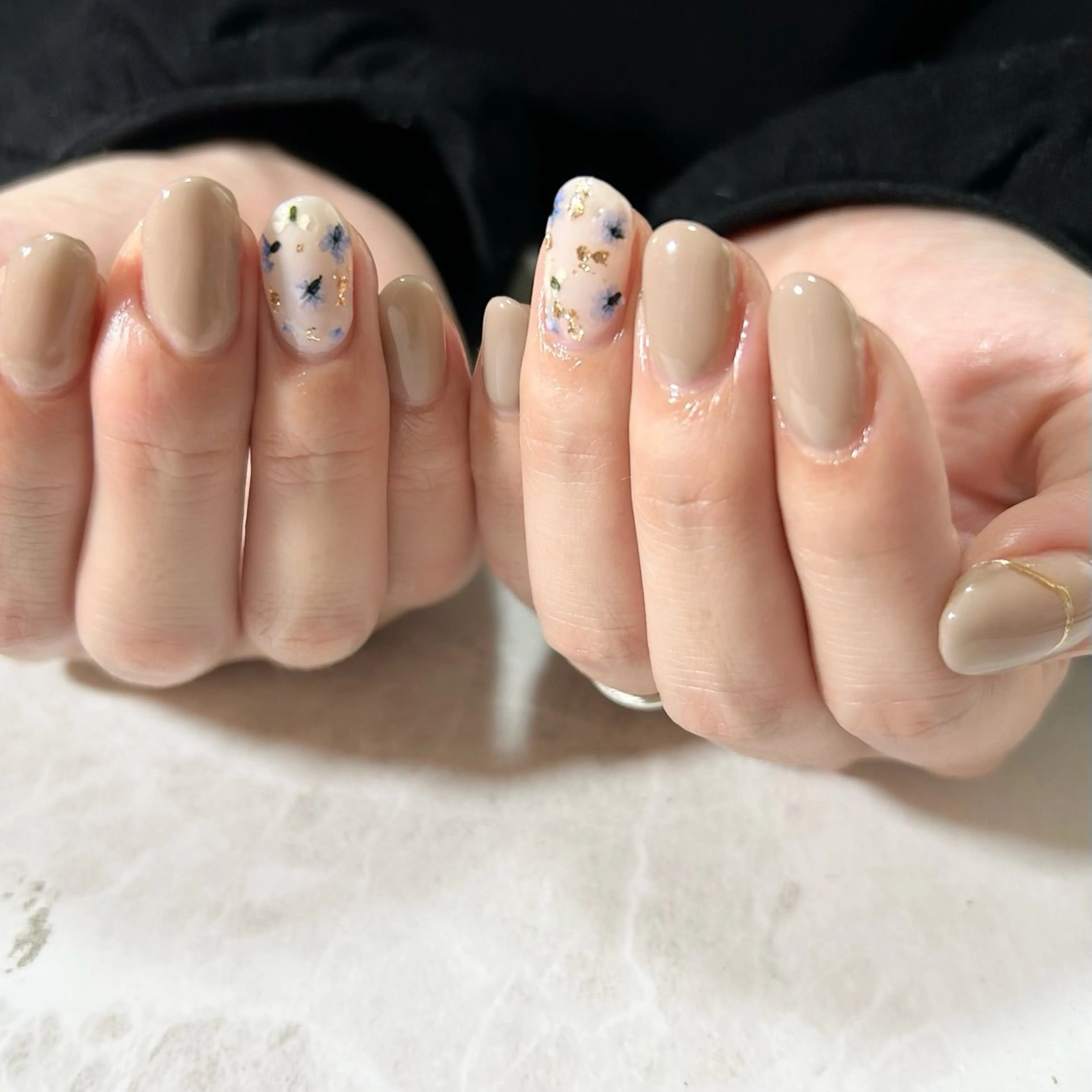 ネイル 春ネイル ハンドネイル M's salonのネイルデザイン