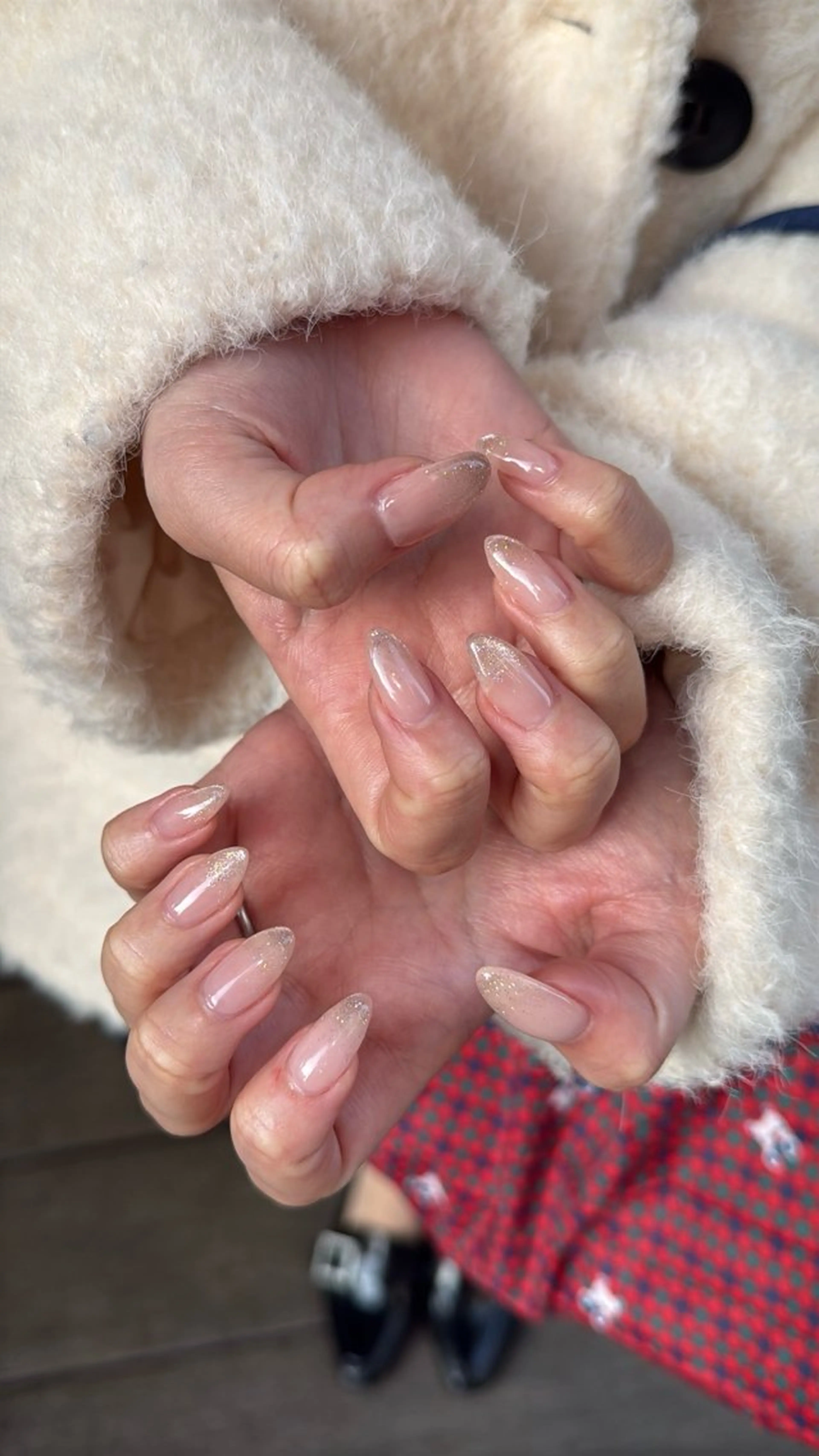 ネイル フラッシュネイル フラッシュマグ フットネイル フレンチネイル 韓国ネイル ハンドネイル SAKU  nail[サクネイル]所属・SAKU nail 作島茜のネイルデザイン