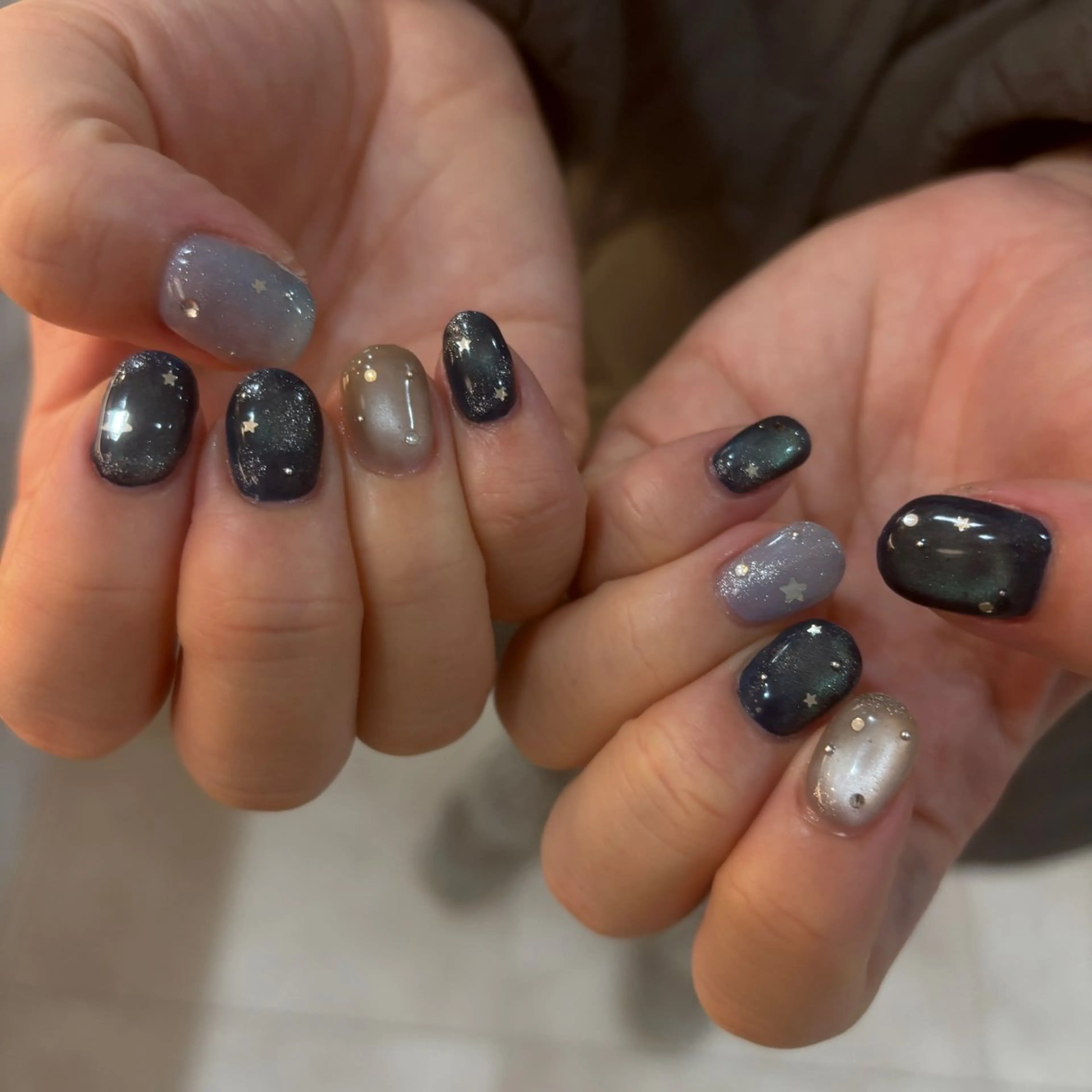 ネイル ハンドネイル 栗田 ゆう子のネイルデザイン