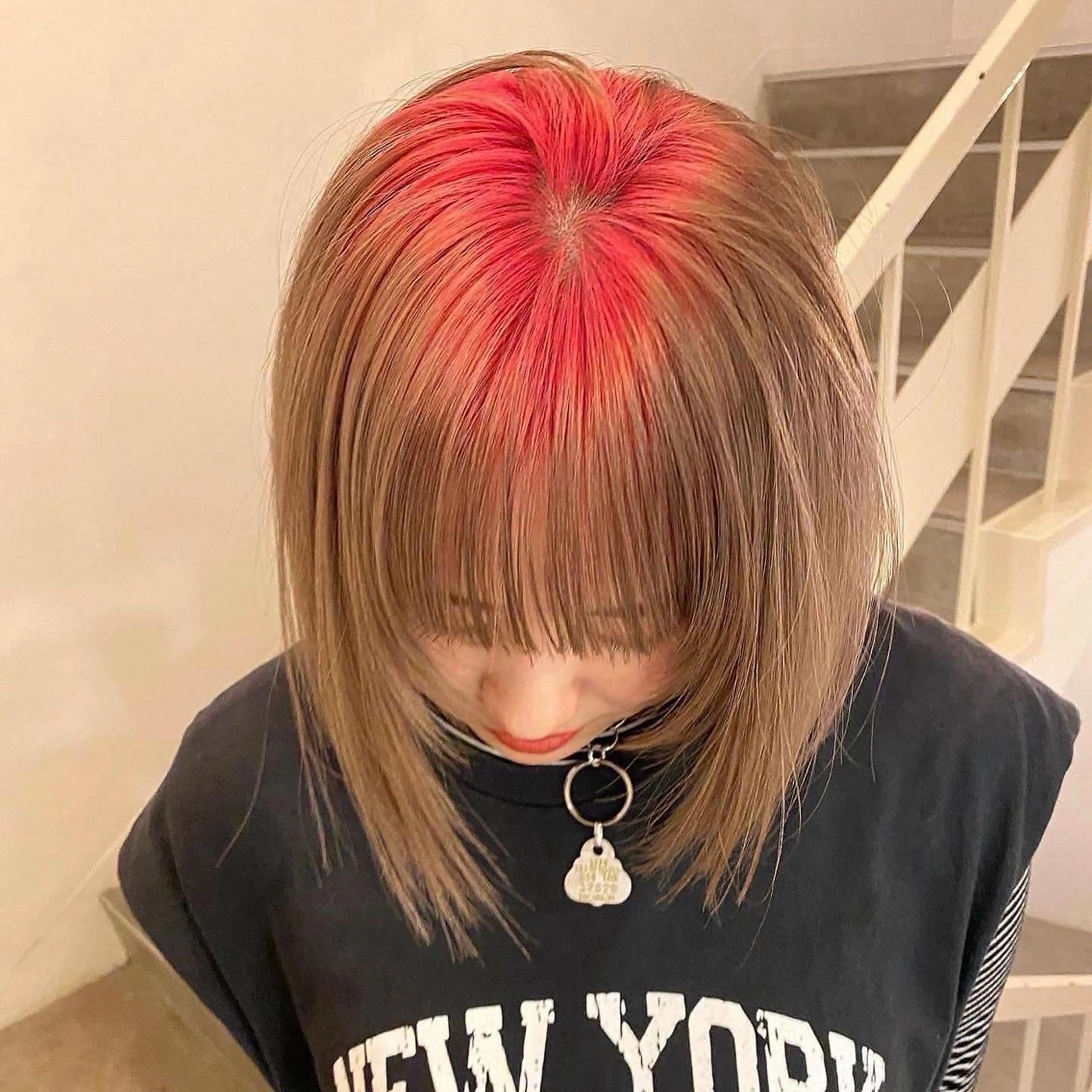 カラー GO TO DAY SHAIRE SALON SHIBUYA SOL所属・半個室サロン 早坂僚太のヘアスタイル