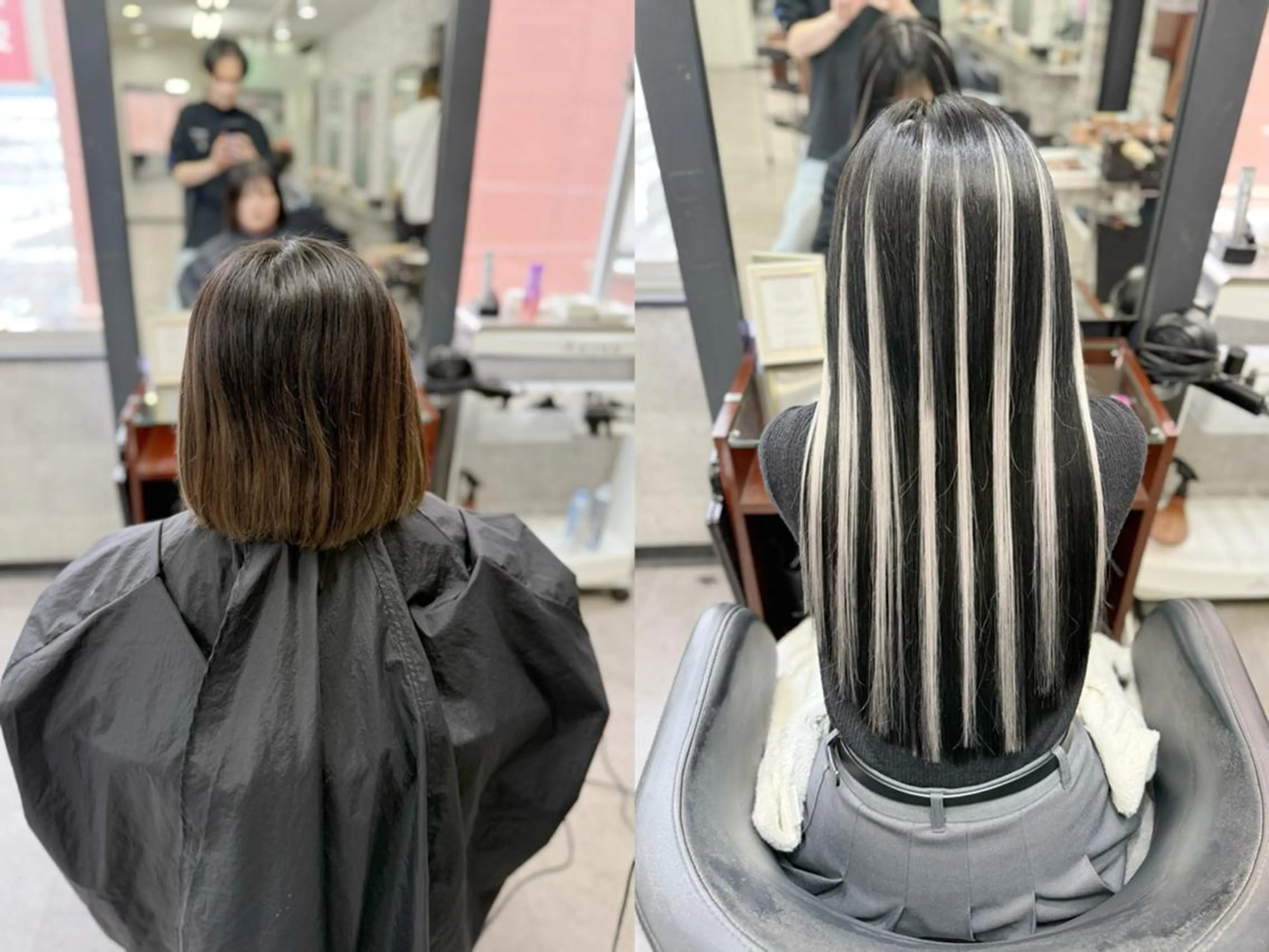 ロング カット ヘアカラー トリートメント 💎馴染むエクステ ×カラーTOMO💎のヘアスタイル