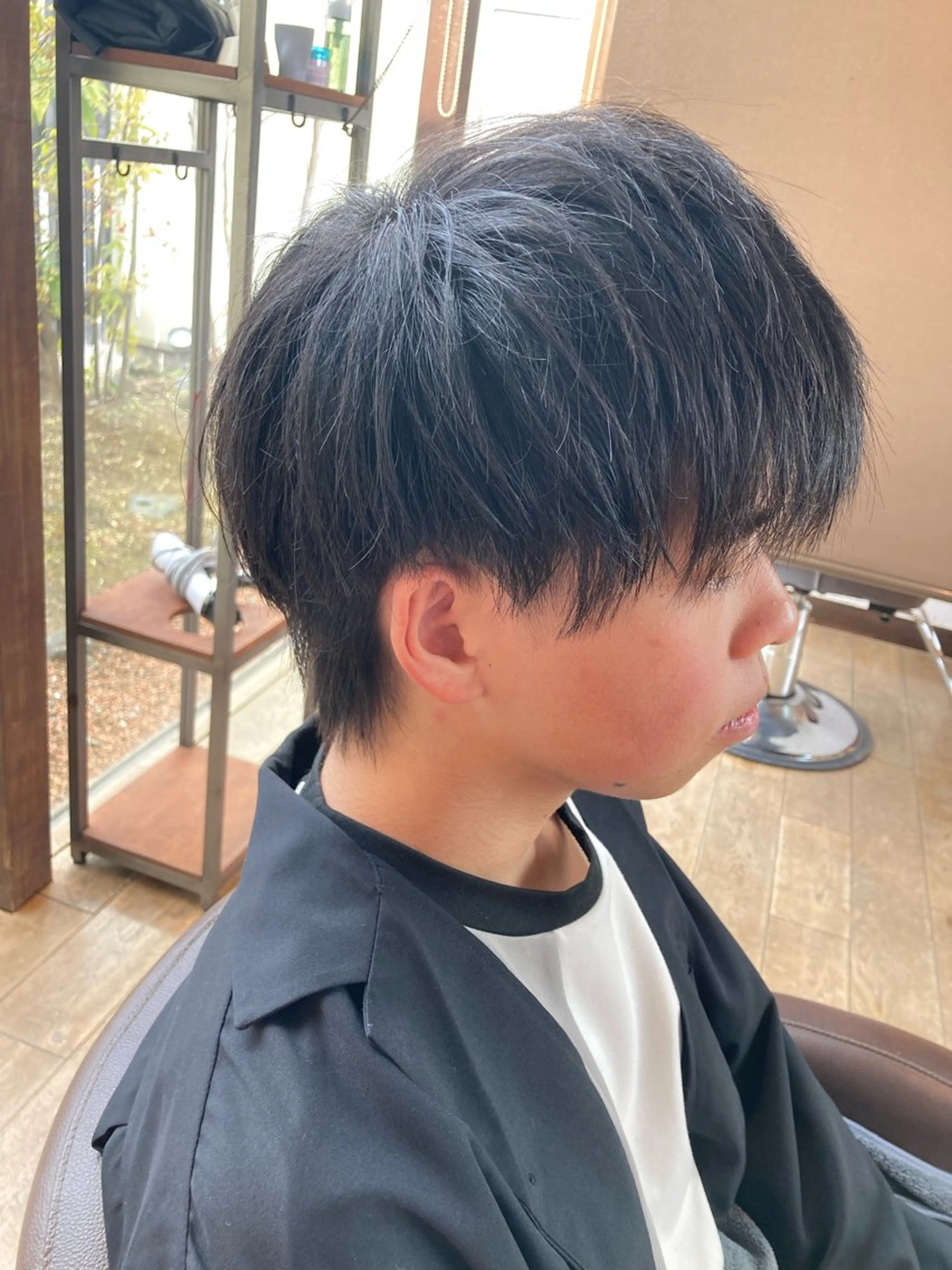 ショート ショートヘア ウルフカット 長谷川 朋樹のヘアスタイル