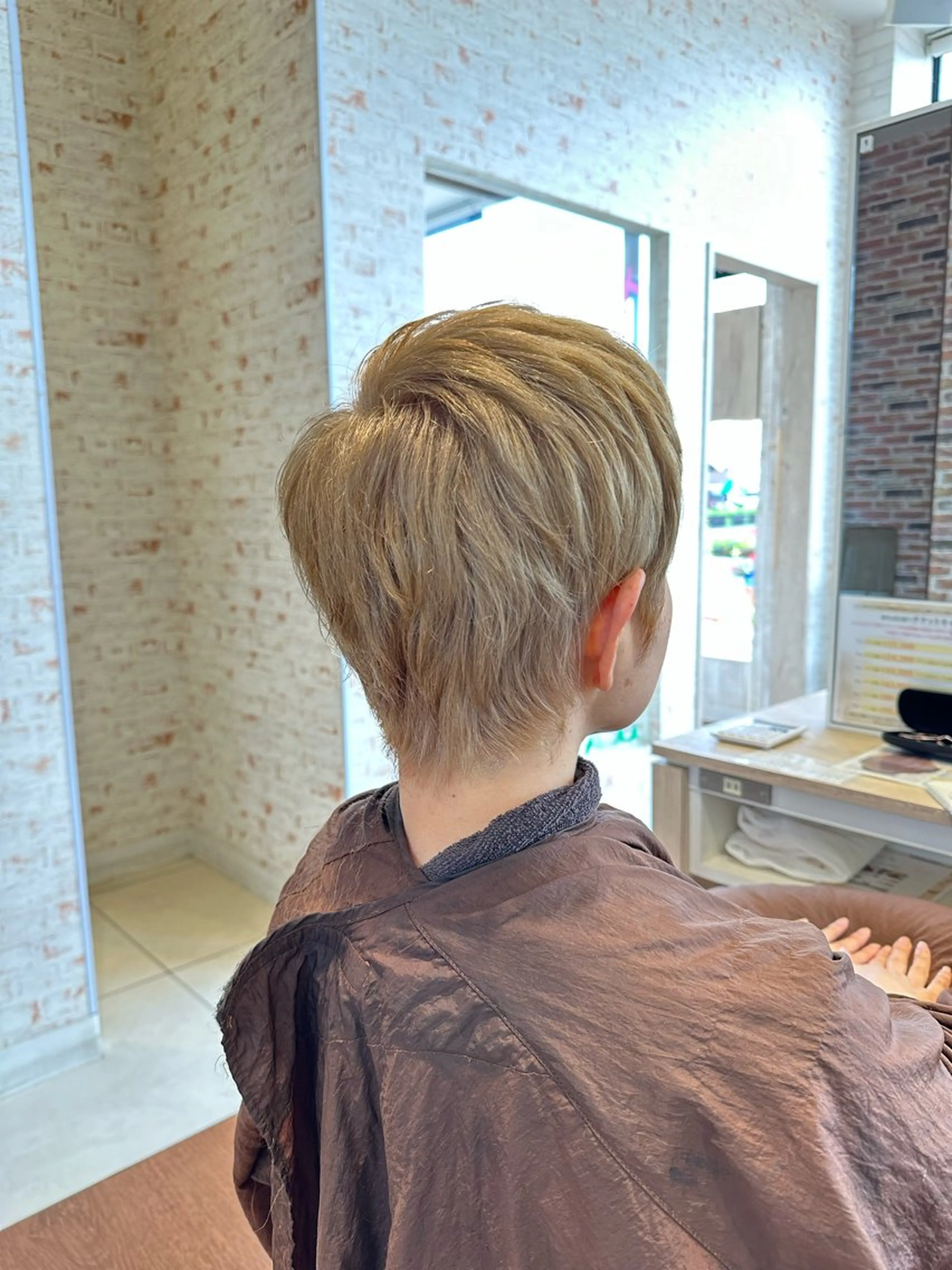 カラー ヘアカラー ho nokaのヘアスタイル