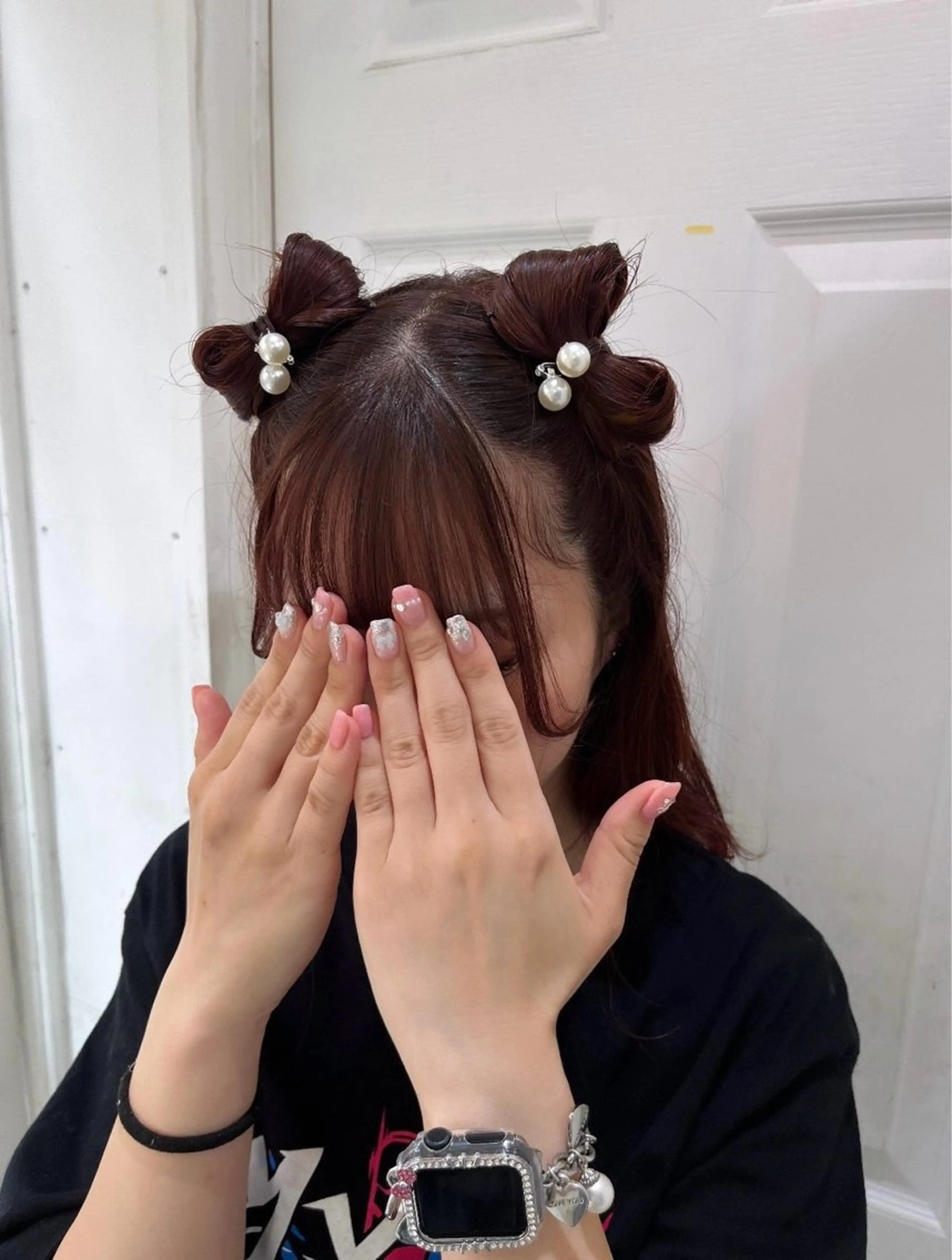 ロング ヘアアレンジ ヘアセット uros.所属・🩵aiko / モデル募集中️🩵のヘアスタイル