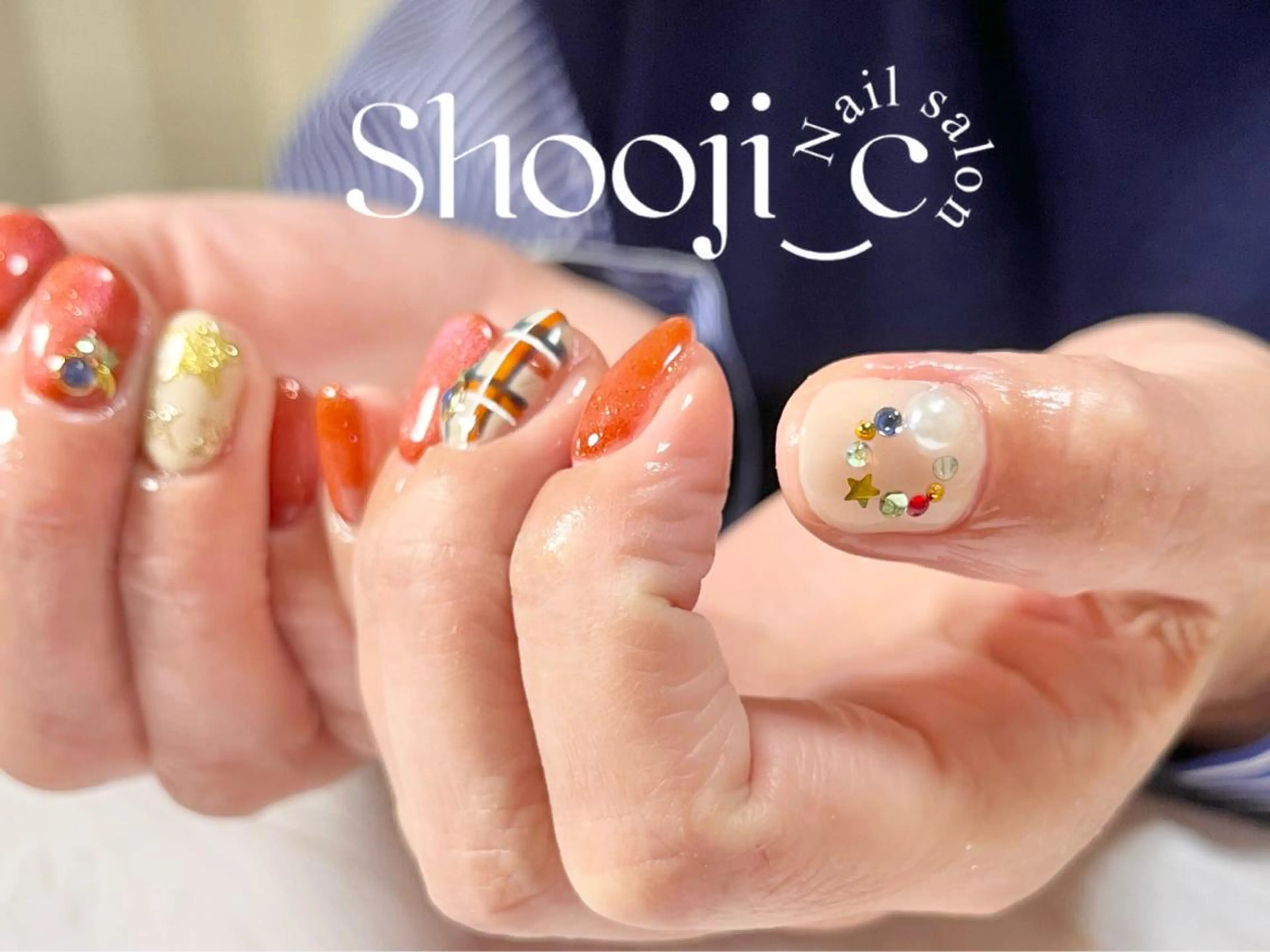 ネイル アートネイル ジェルネイル マグネットネイル シンプルネイル 冬ネイル Shooji_c Nail salon所属・Shooji_c Nail salonのネイルデザイン