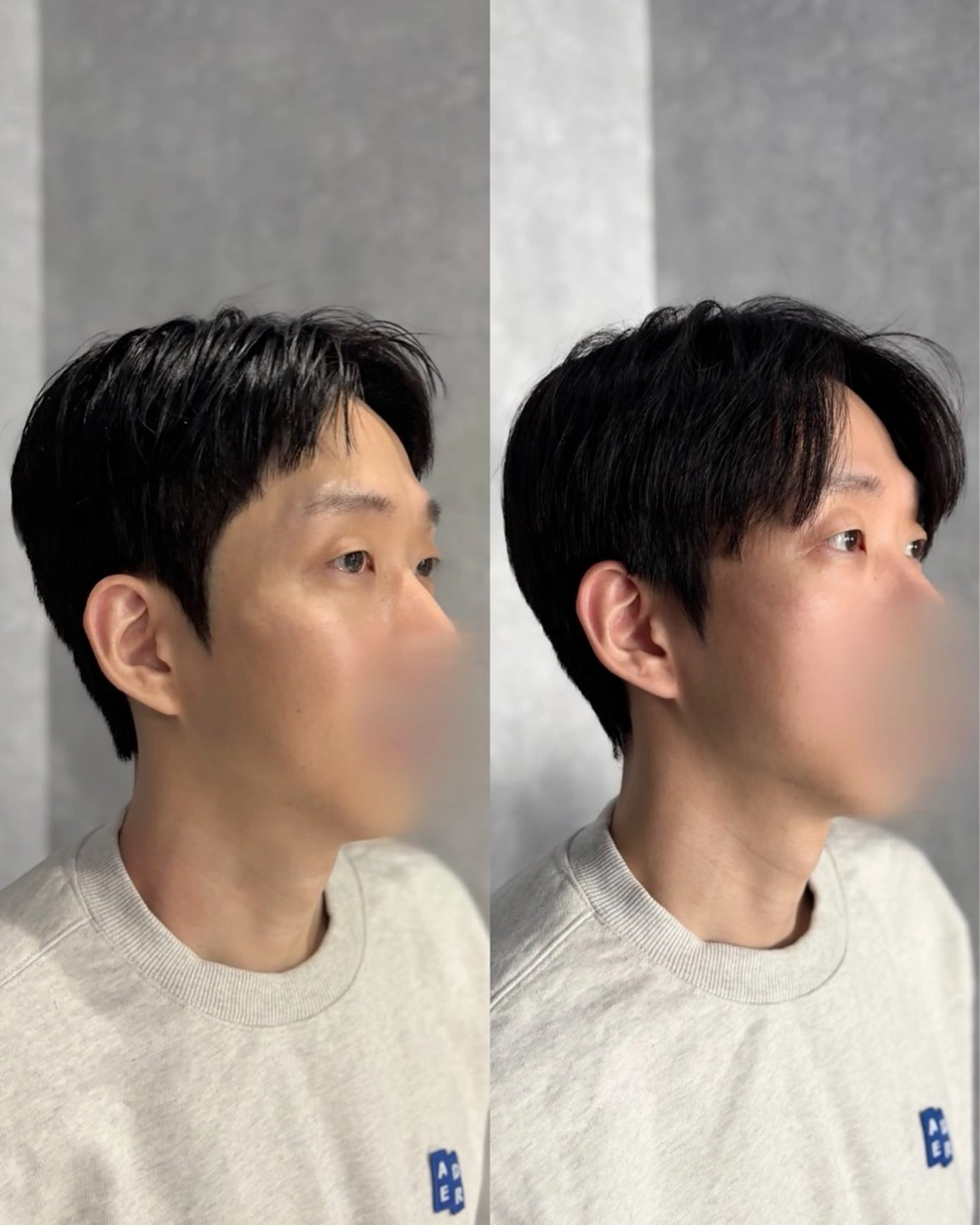 ショート パーマ メンズ メンズ韓国風 メンズベリーショート ベリーショート 韓国風ヘア ショートヘア 韓国メンズヘア/ ダウンパーマ/歩夢のヘアスタイル