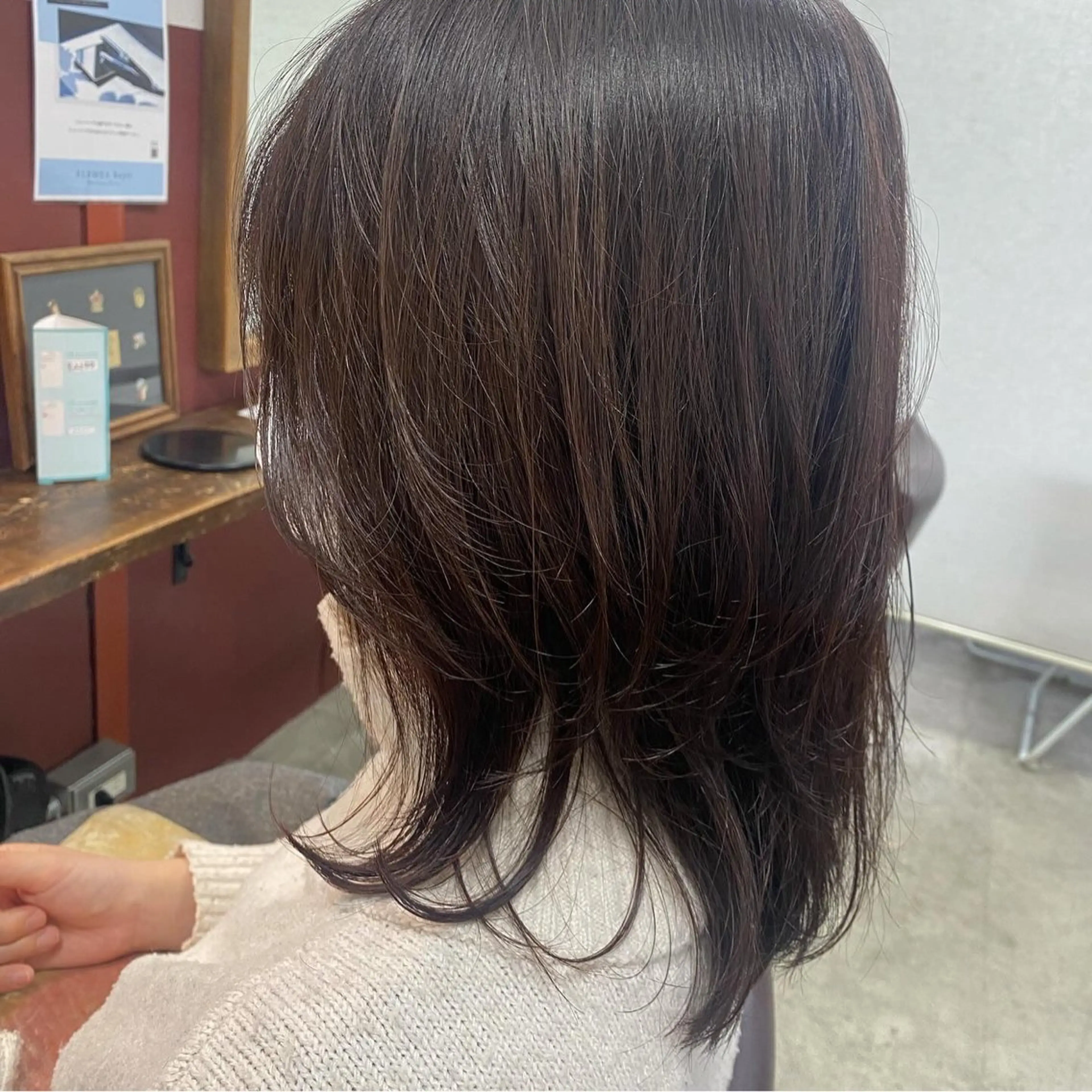ミディアム カラー 白髪ぼかし/ショート 特化🌟サトウユキのヘアスタイル