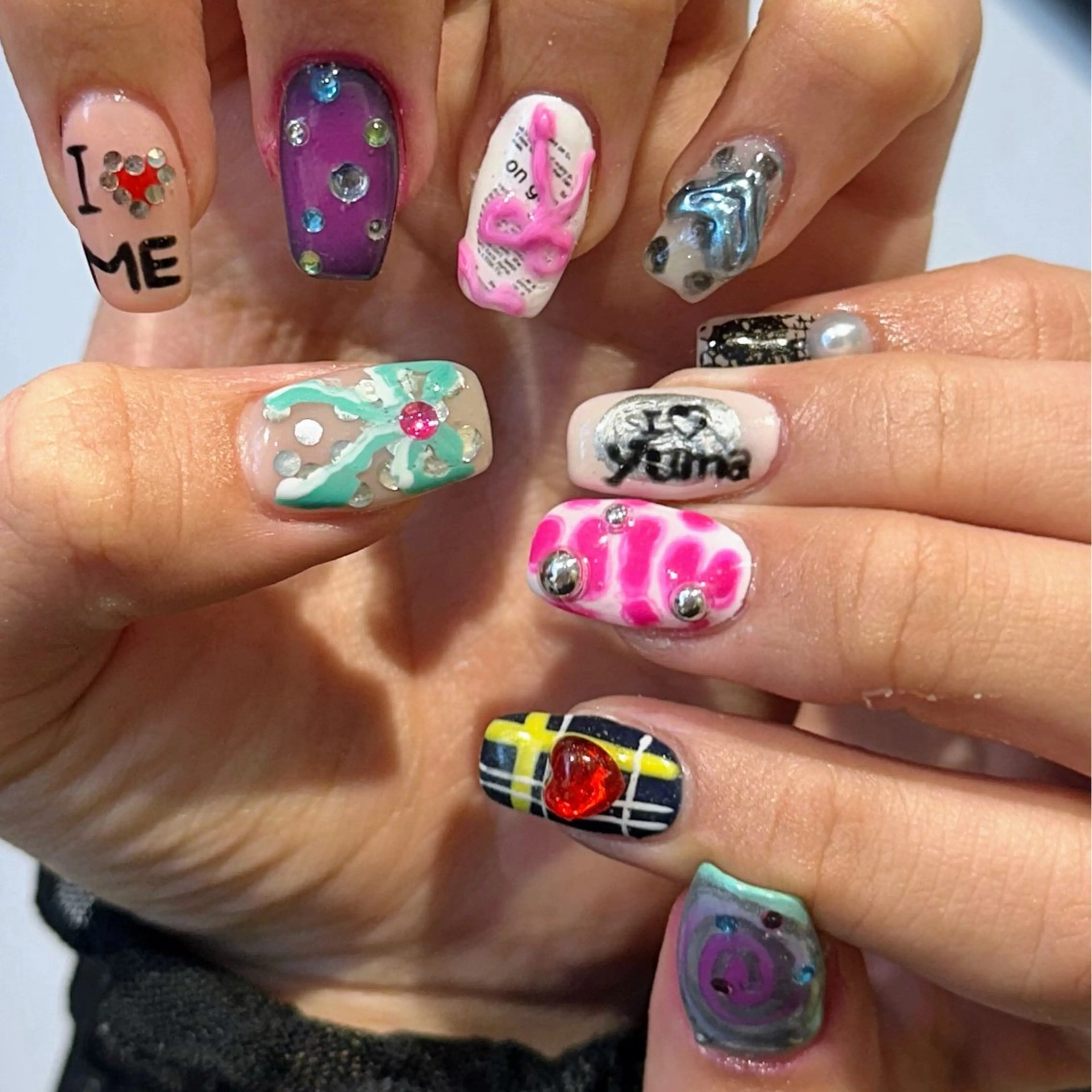 ネイル ハイトーン特化 pepe🎀のヘアスタイル