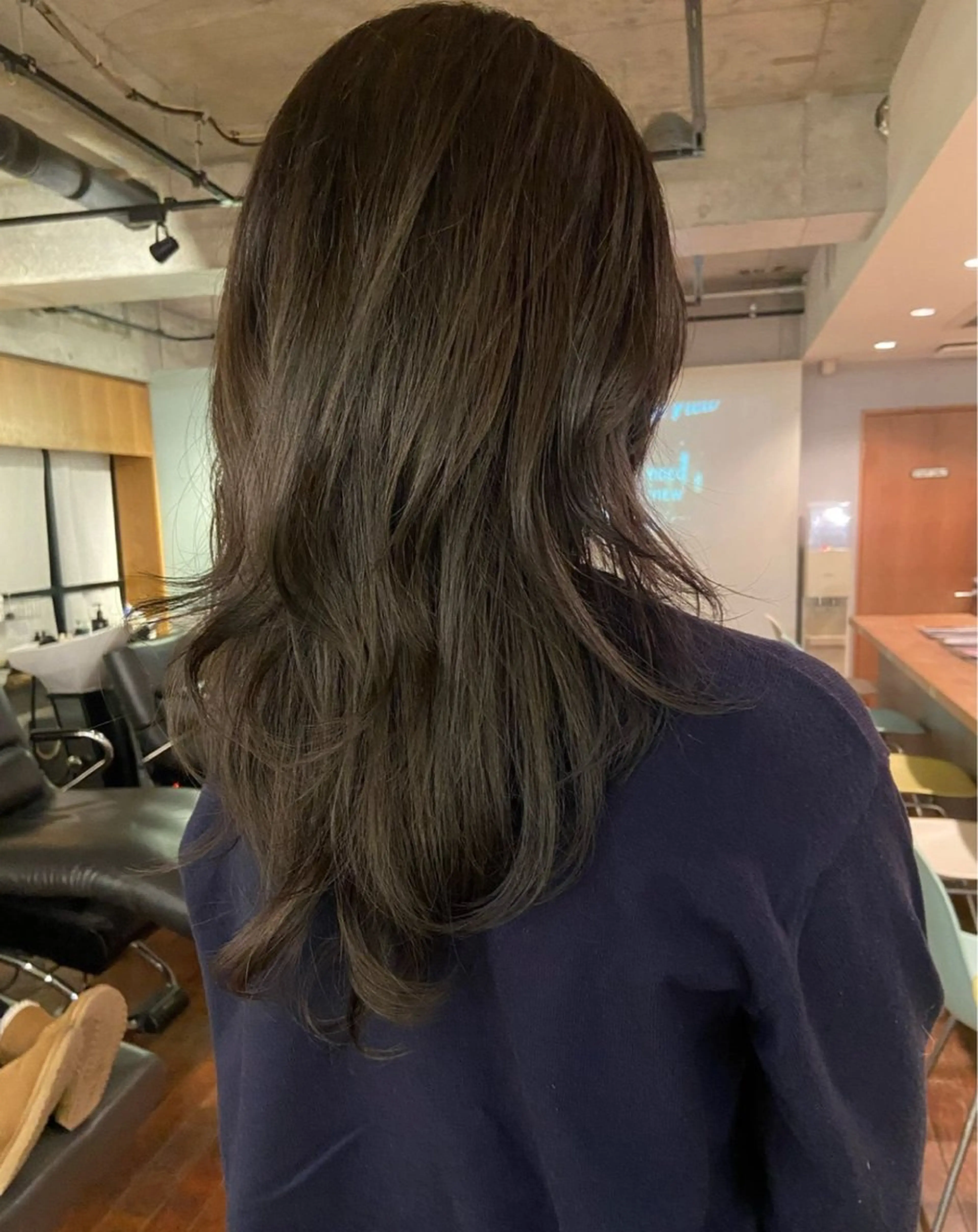 ロング レイヤーカット 名古屋ショートカット /なつみのヘアスタイル