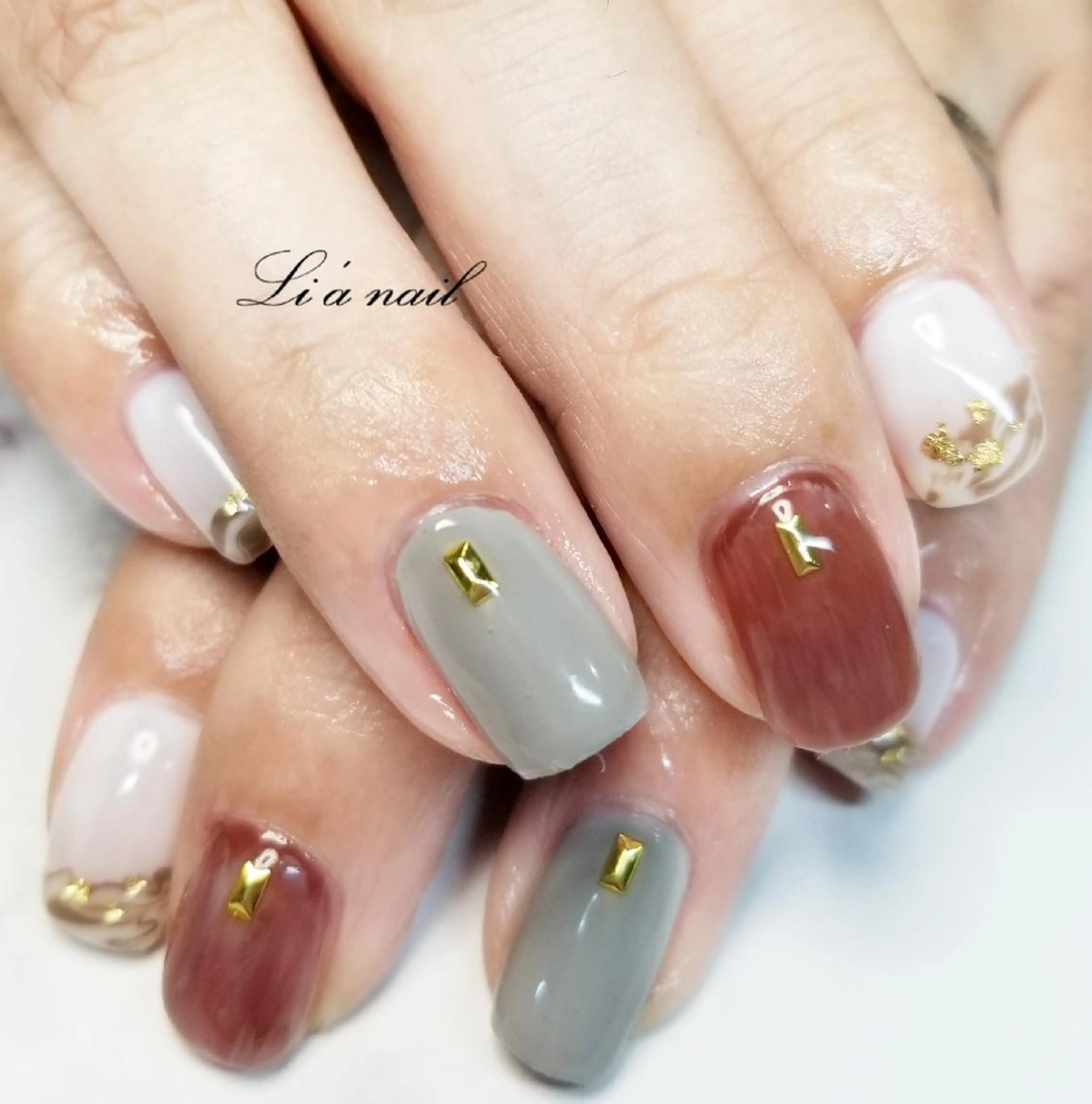 ネイル ハンドネイル ハンドケア Li'a  nailのネイルデザイン