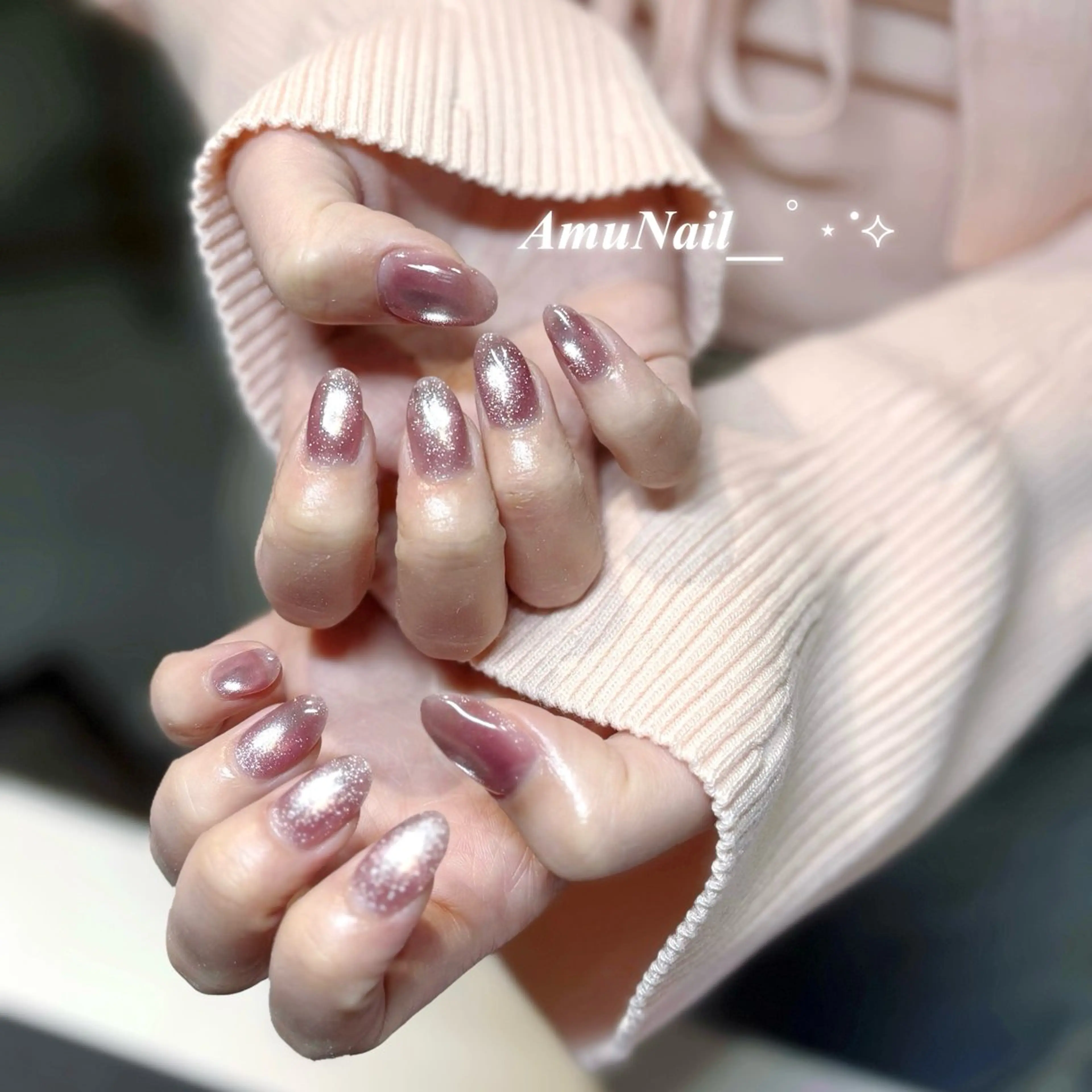 ネイル Amu nail所属・𝐀𝐦𝐮 𝐧𝐚𝐢𝐥のネイルデザイン