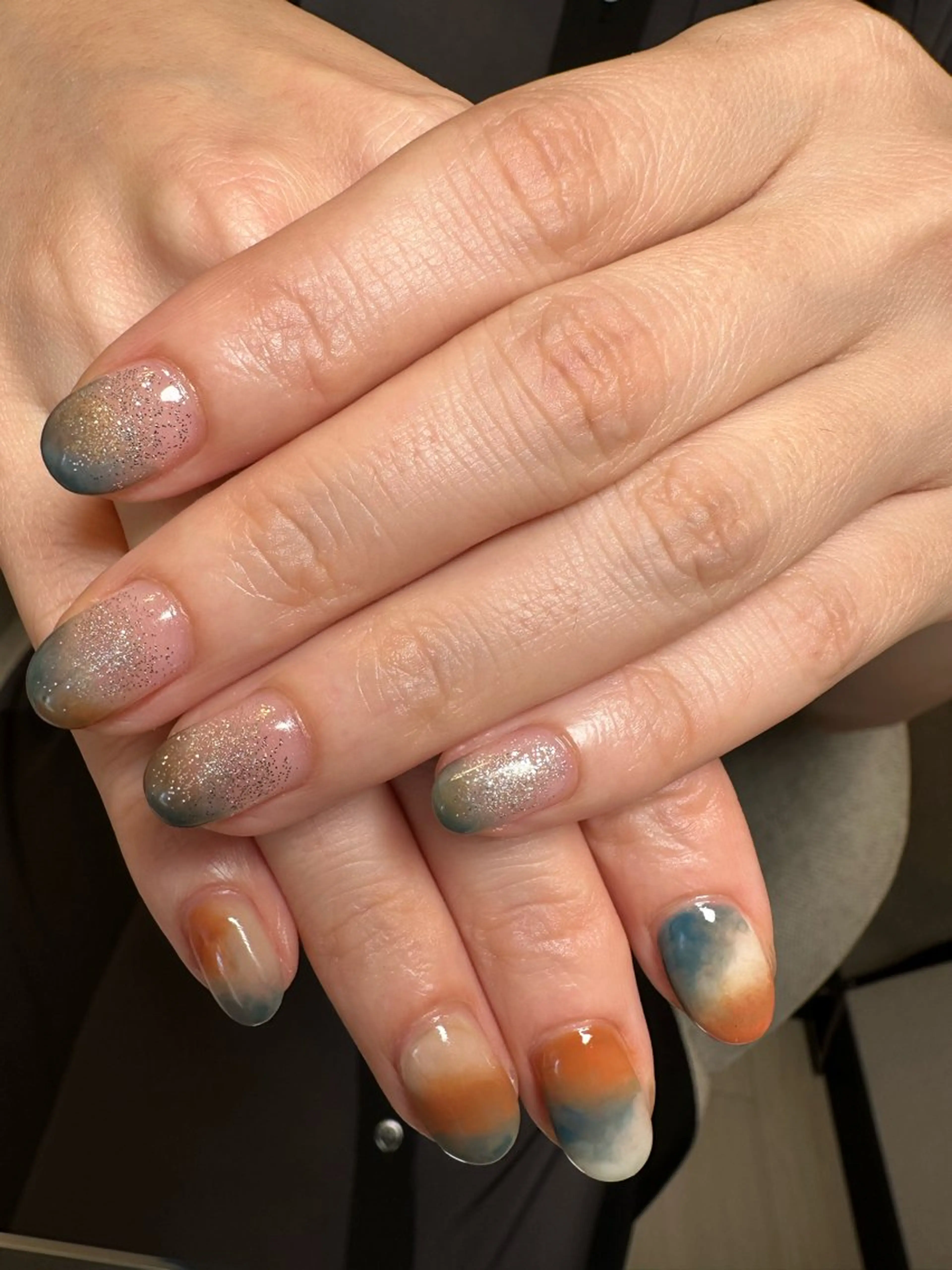 ネイル ニュアンスネイル ハンドネイル ハンドケア Atelier Ariのネイルデザイン