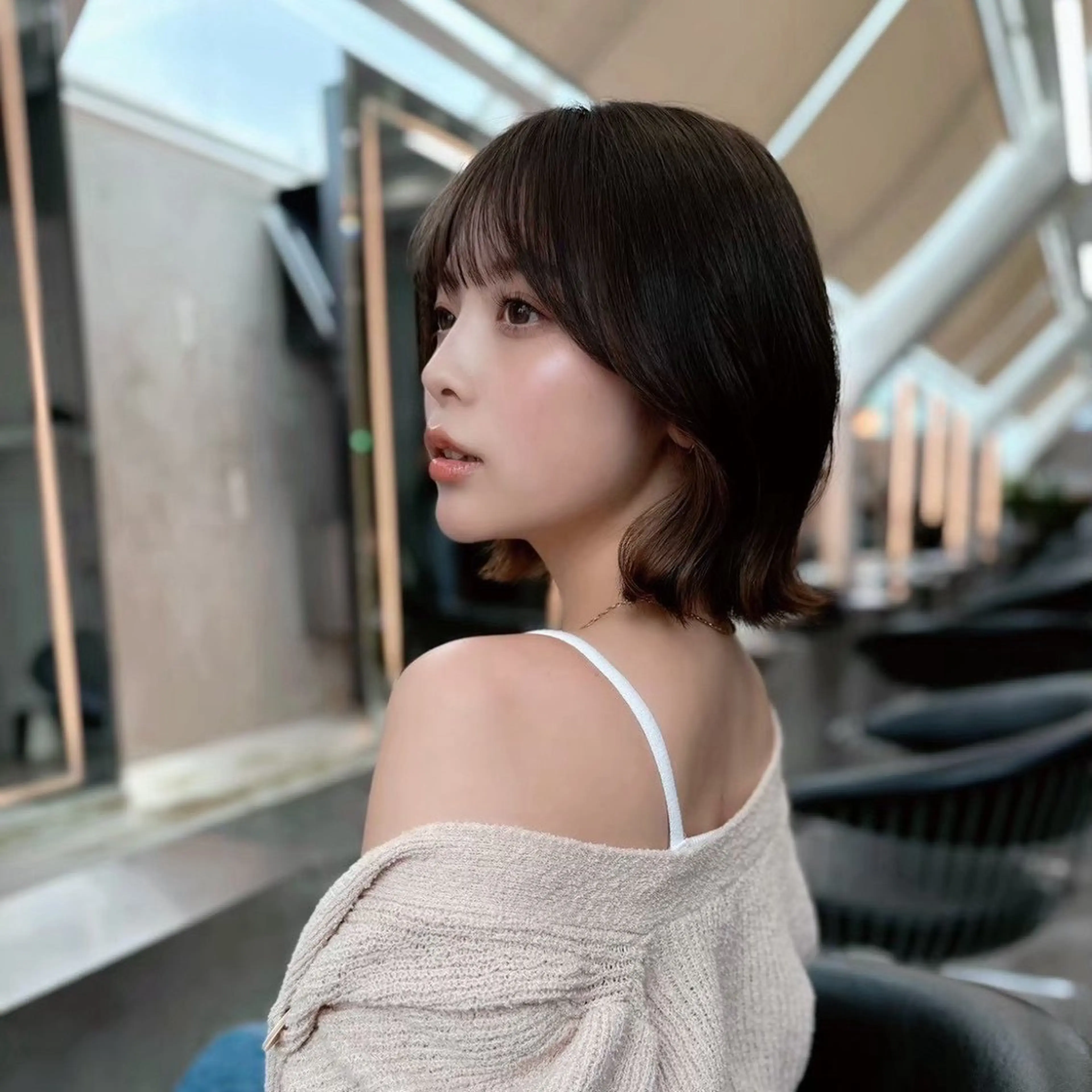 韓国ヘア/美髪矯正/ Haruna🦋のヘアスタイル