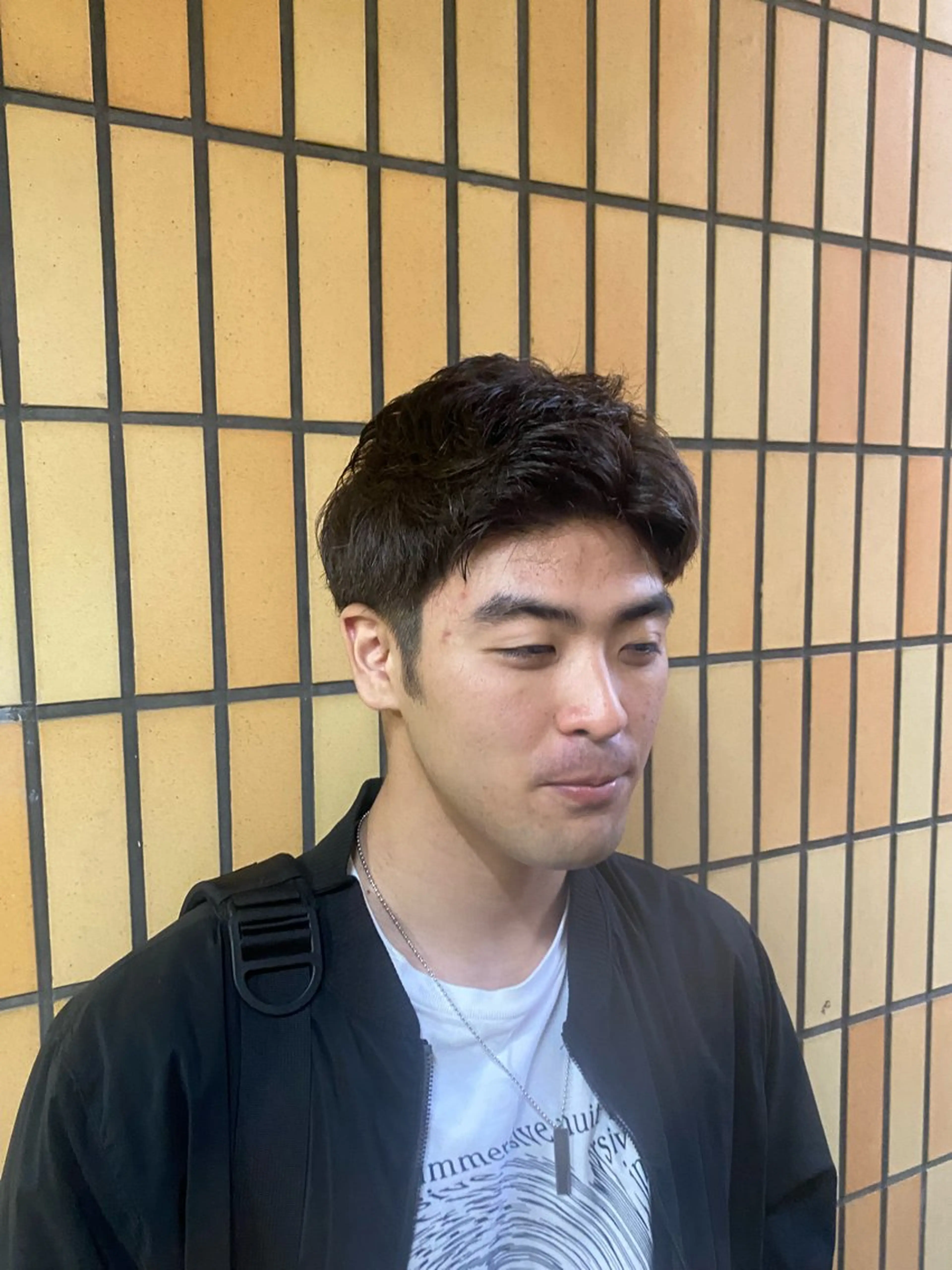 ヘアアレンジ メンズ カット メンズ特化 エシカル　松原大将のヘアスタイル