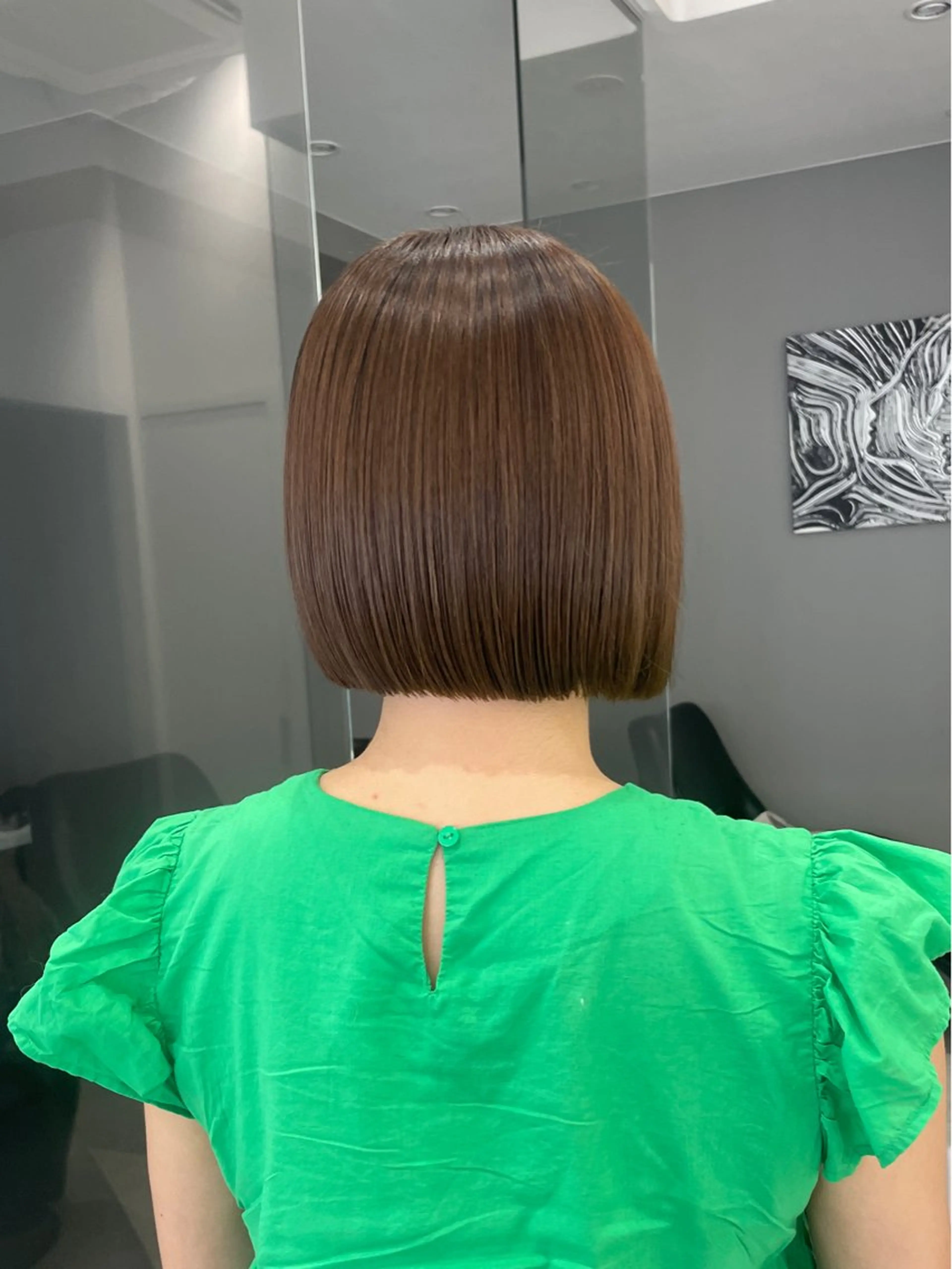 ショート 切りっぱなしボブ ボブ カット Lycka ⋆✦ HIROMIのヘアスタイル