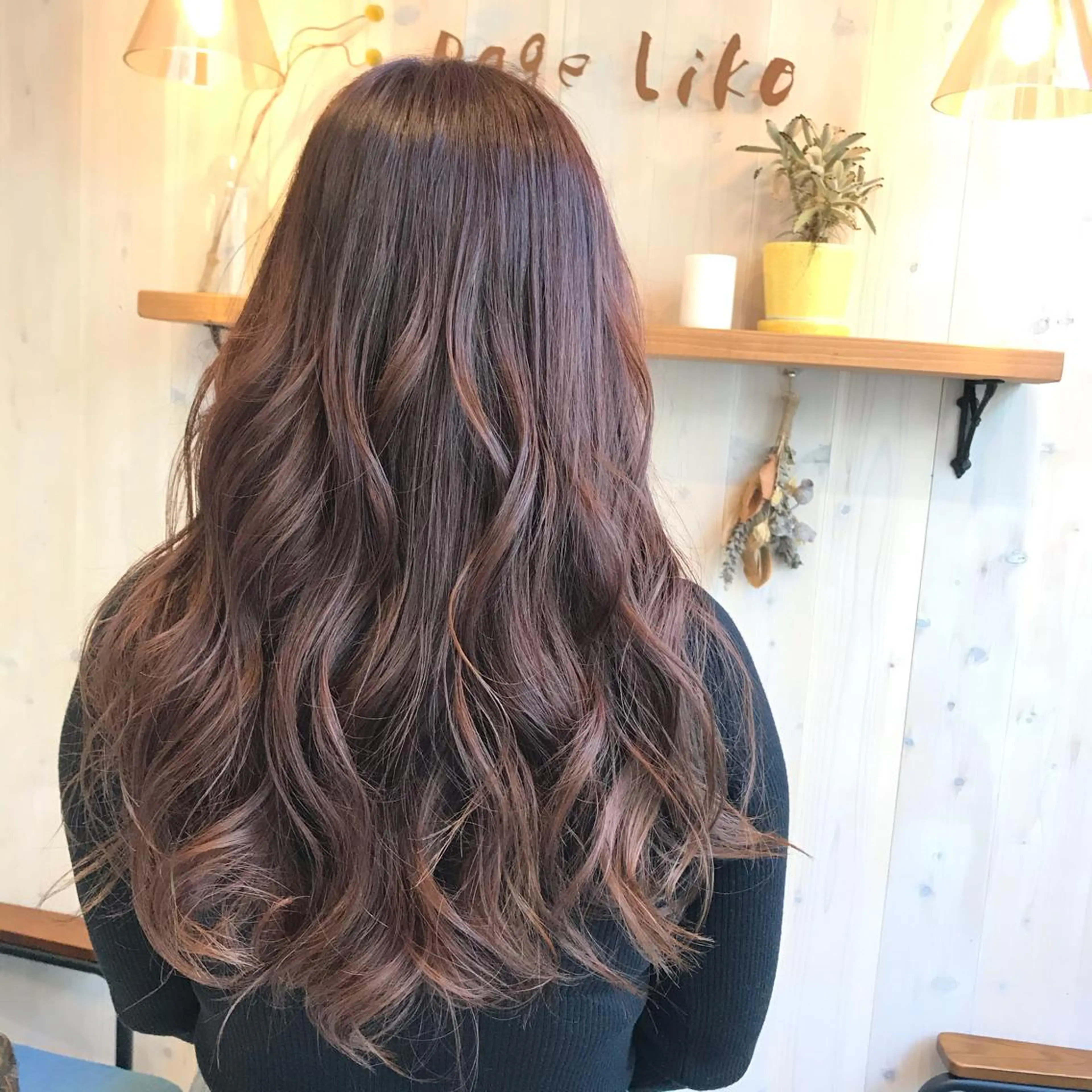 ロング カラー ブラウンカラー 透明感カラー/ 寺田千雅子のヘアスタイル