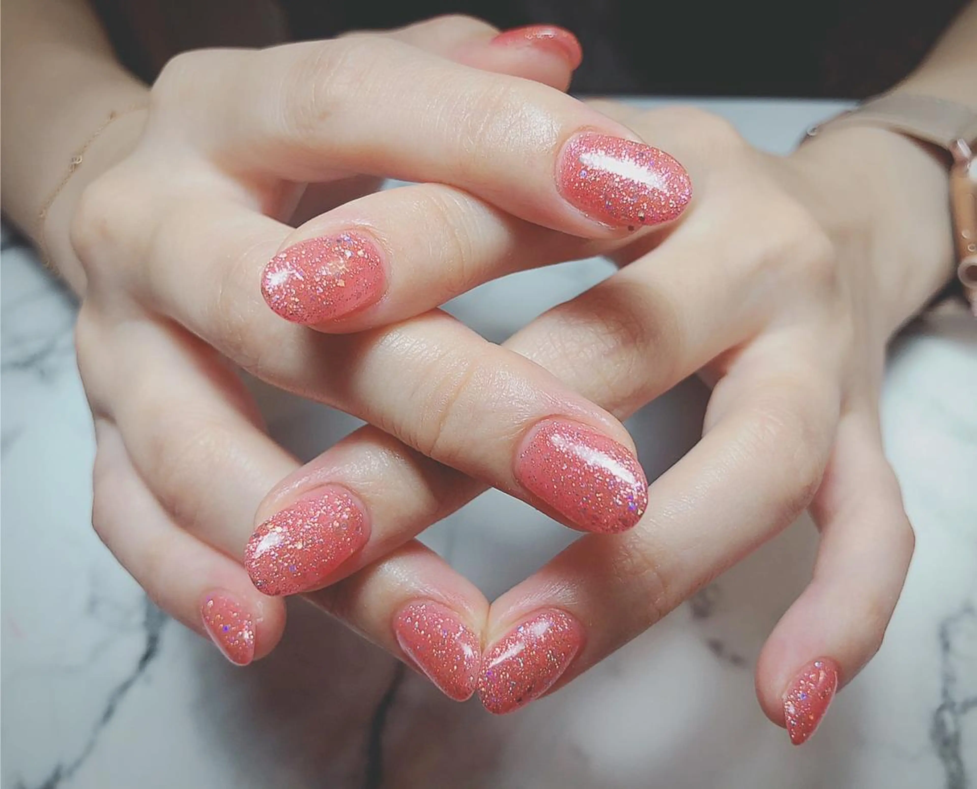 ネイル アートネイル ジェルネイル ニュアンスネイル パラジェル Nailist Honamiのネイルデザイン