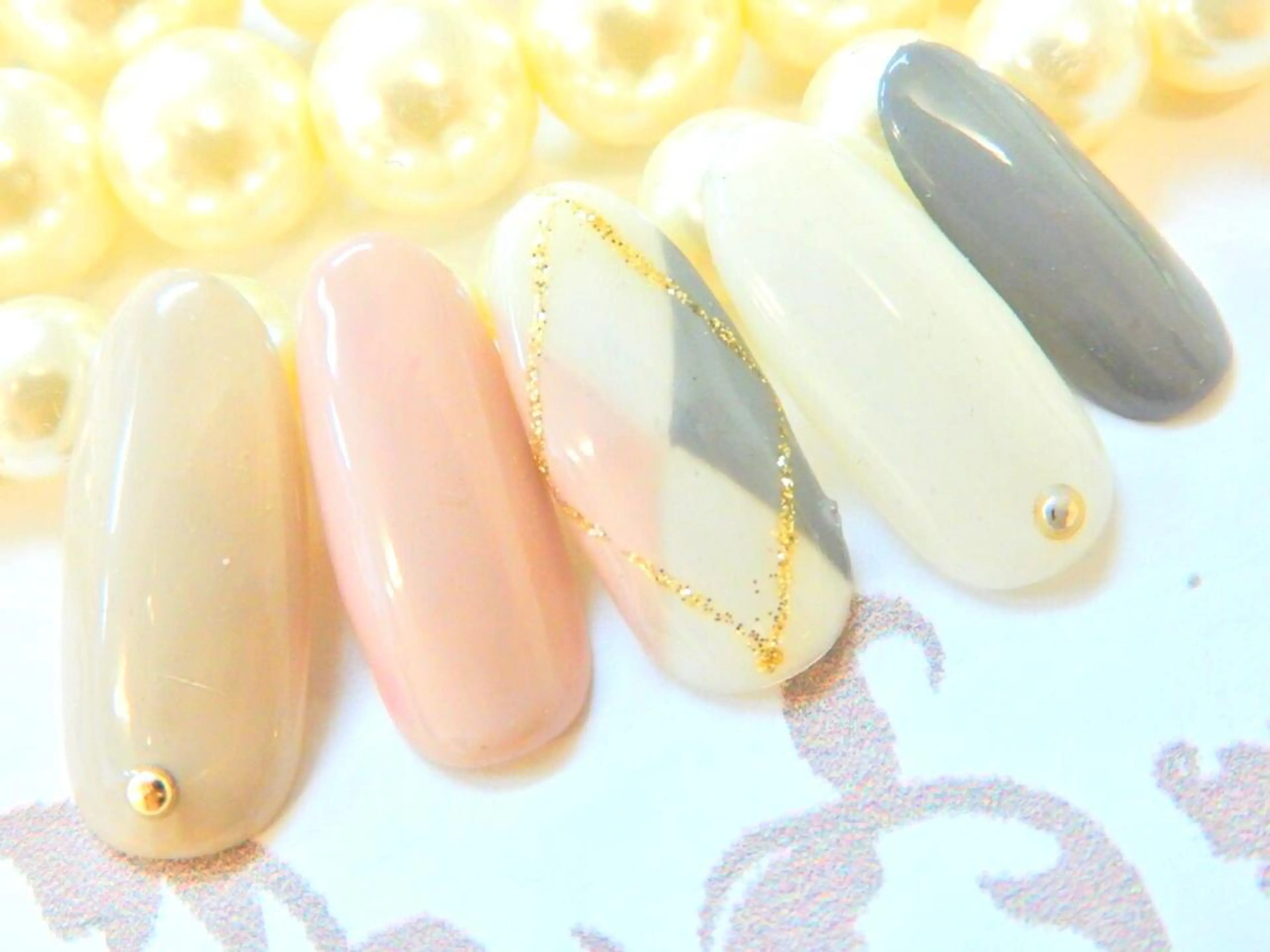 ネイル ジェルネイル ソフトジェル Dolce.Nail 柏店のネイルデザイン