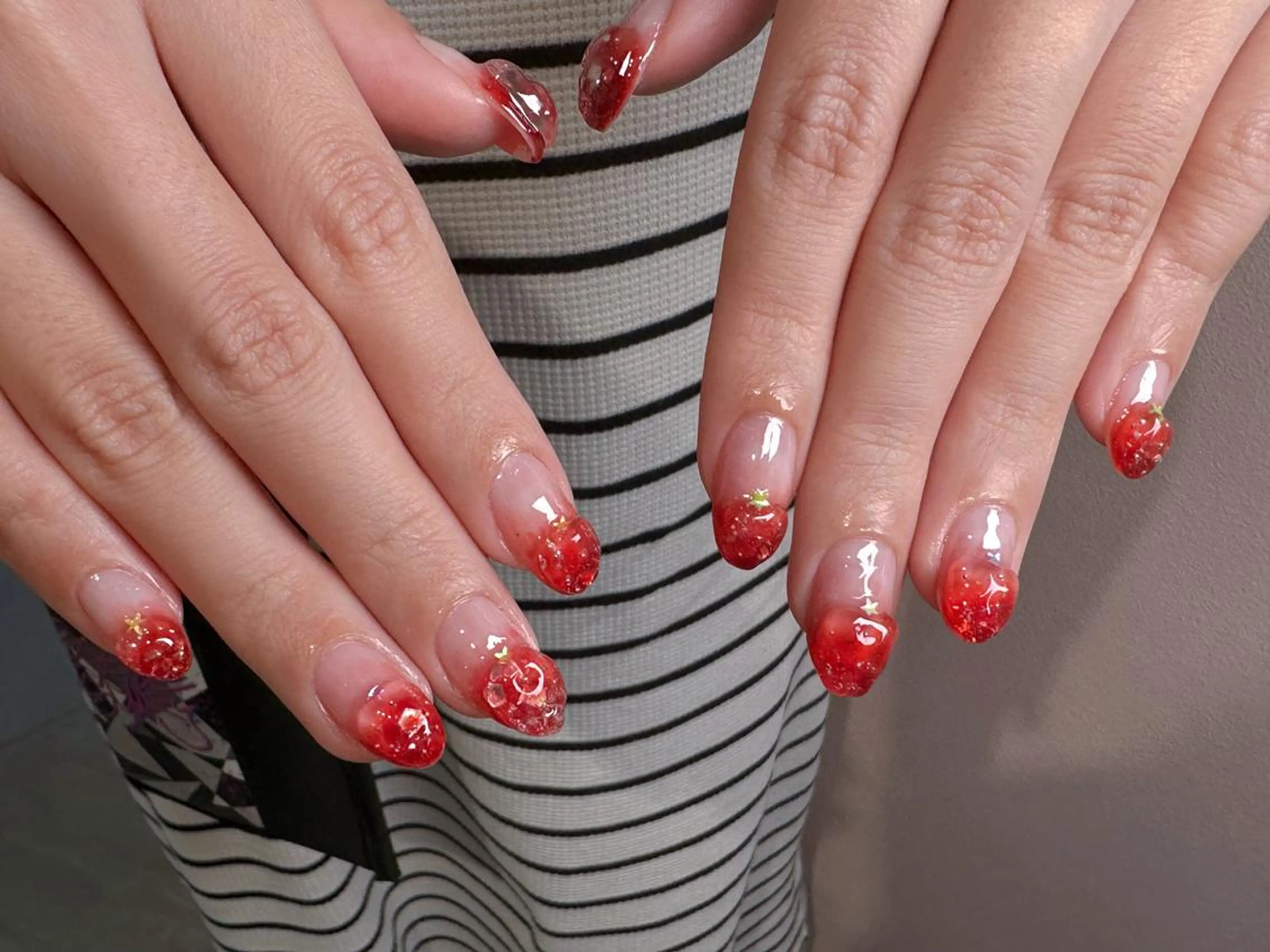 ネイル ハロウィン ロングネイル マグネットネイル スカルプネイル ネイルチップ ハンドネイル MSS みきのネイルデザイン