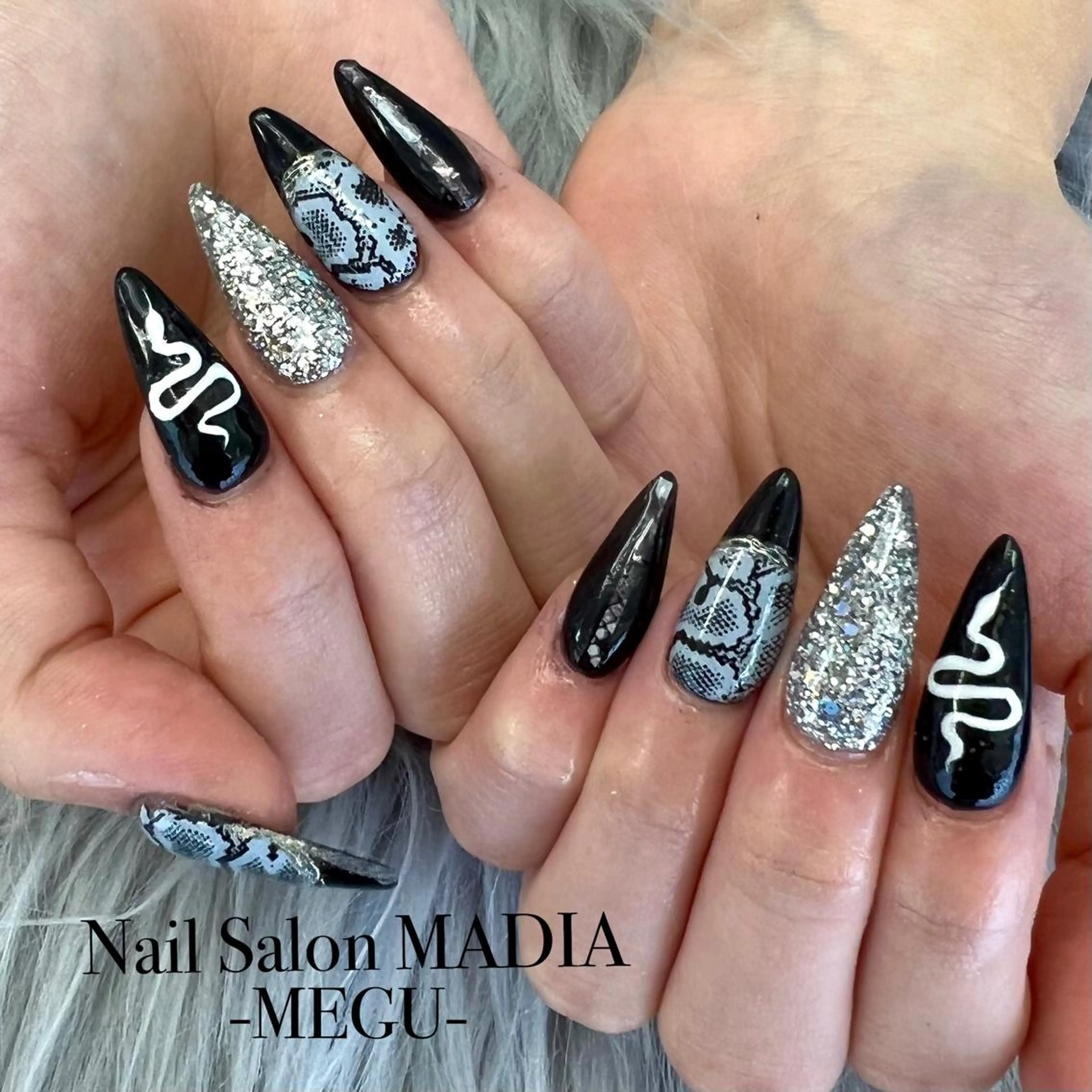 ネイル MADIA藤沢所属・MADIA MEGUのネイルデザイン