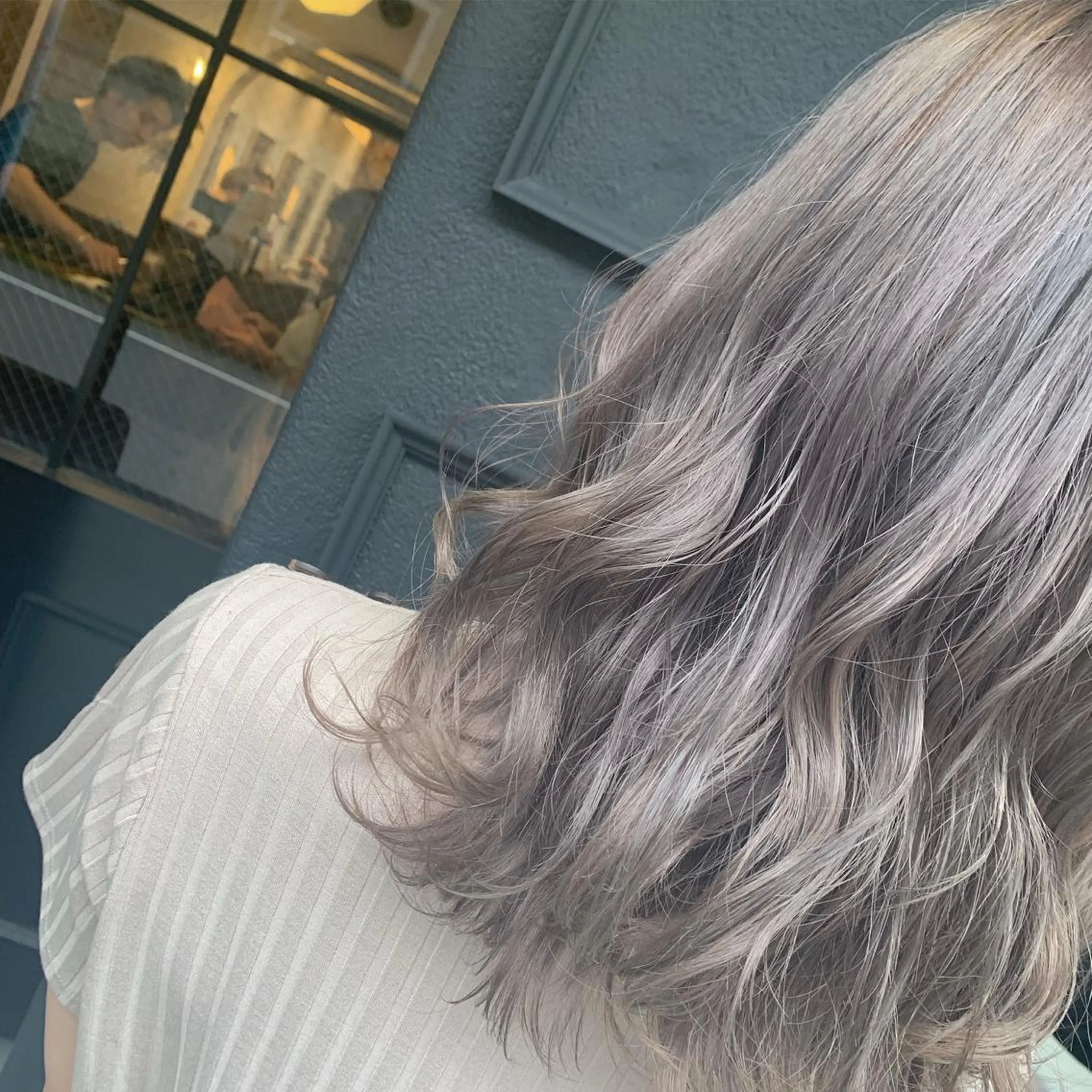 ミディアム SALOWIN新潟万代所属・緑川 瑞穂のヘアスタイル