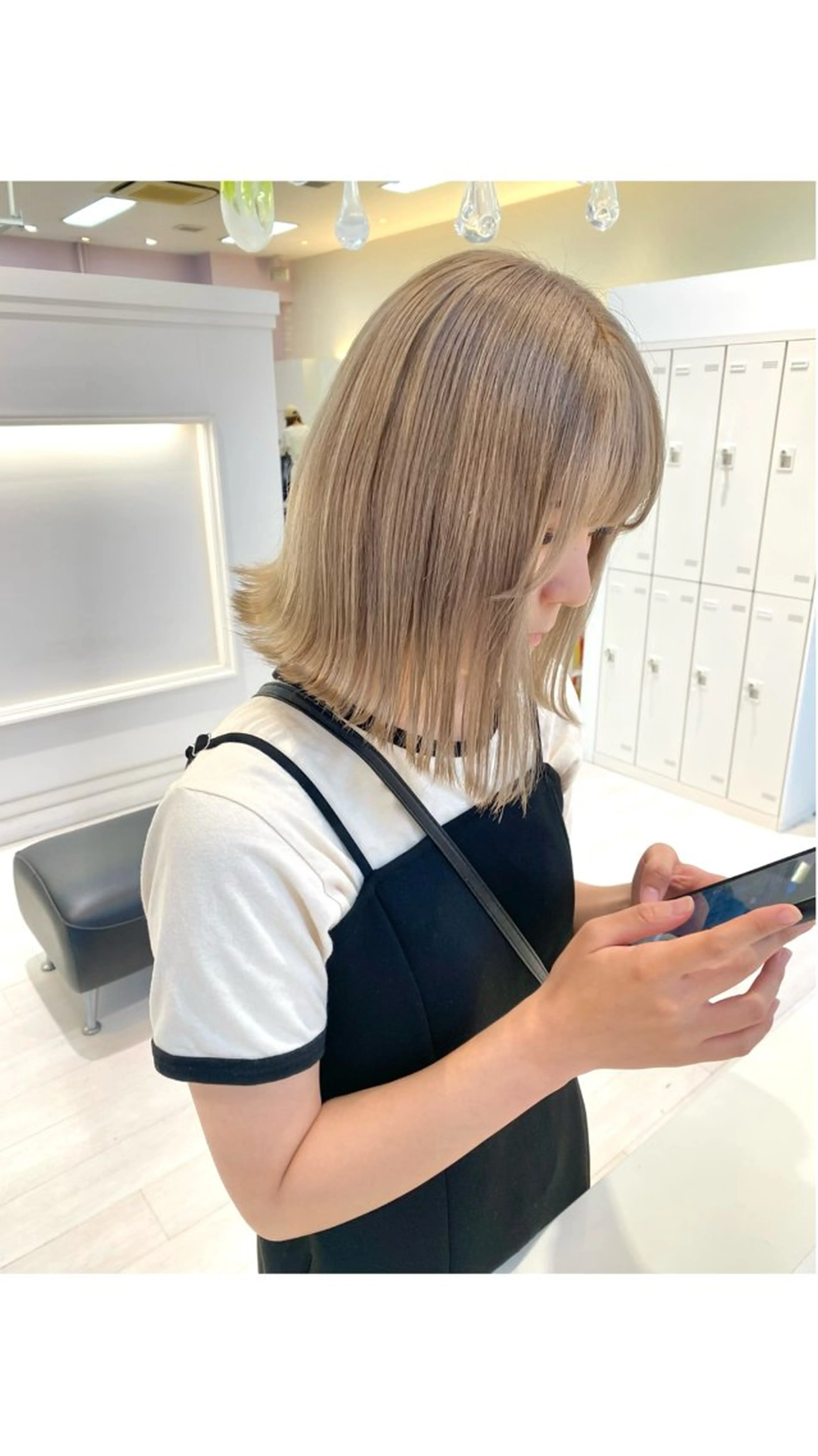 ミディアム La fith hair lov.所属・Okamura Chisatoのヘアスタイル