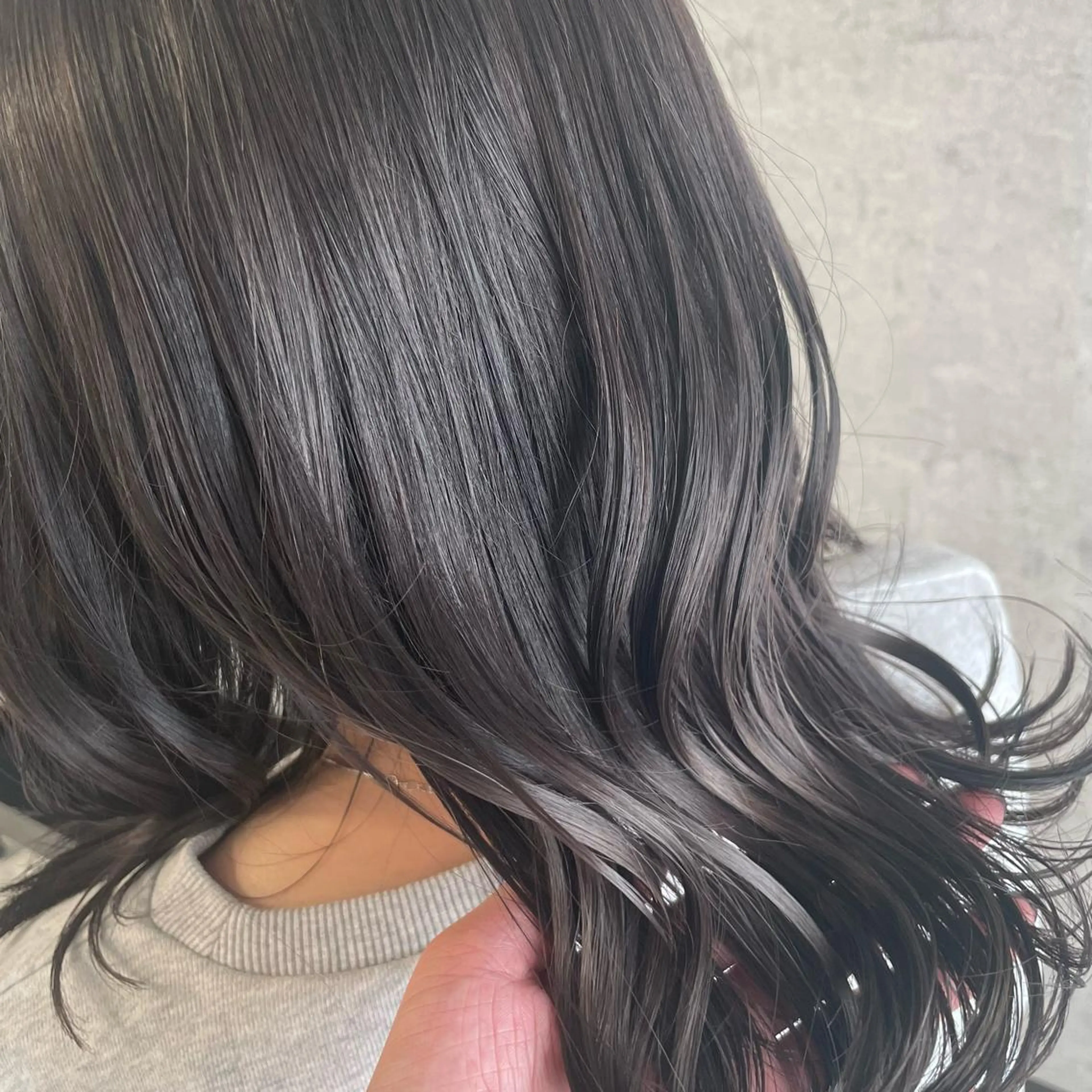 セミロング トレンド韓国ヘア 🇰🇷のんのヘアスタイル