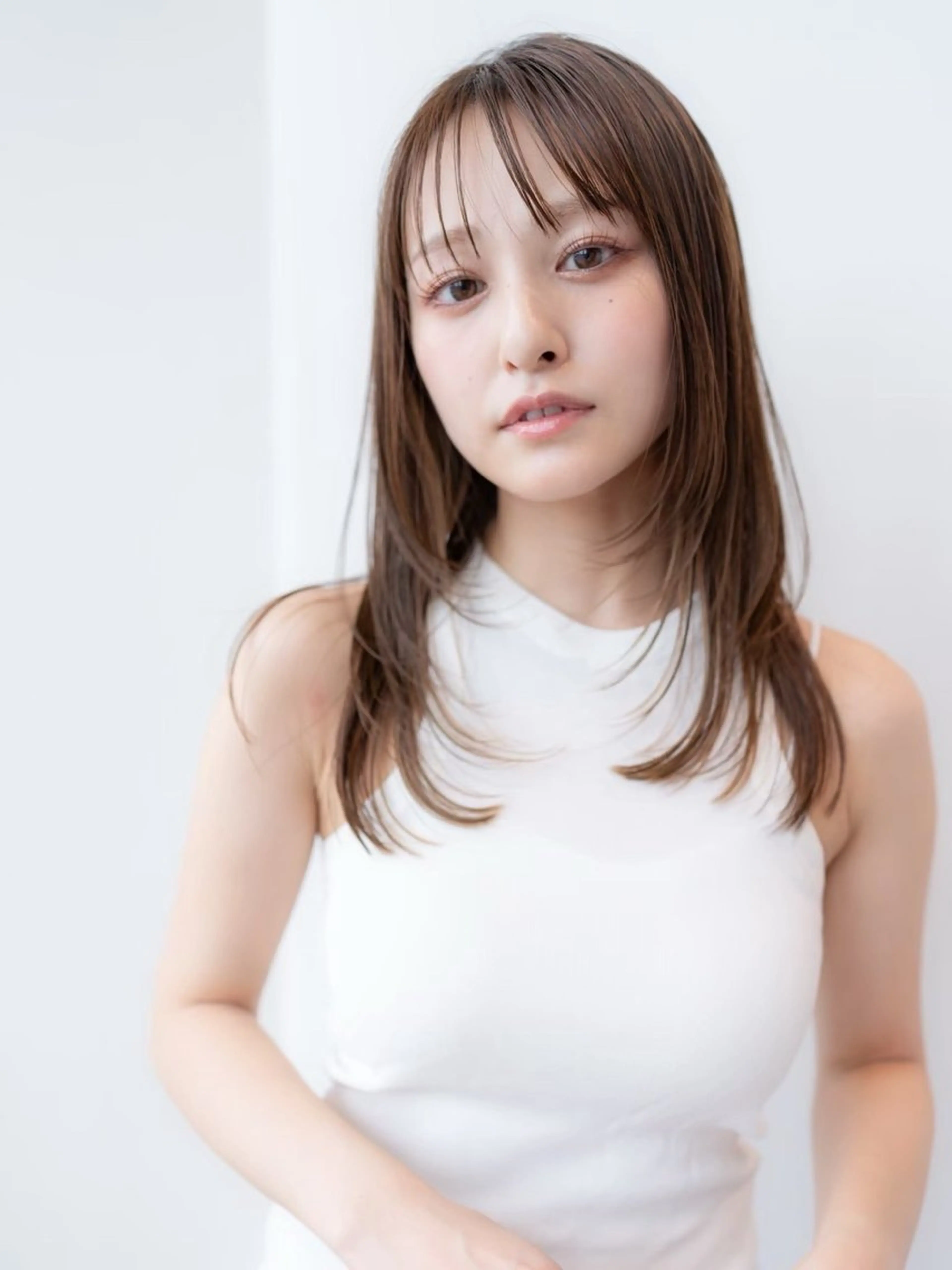 ミディアム カラー ✨髪質改善 縮毛矯正 艶髪 立川 コウキ✨のヘアスタイル