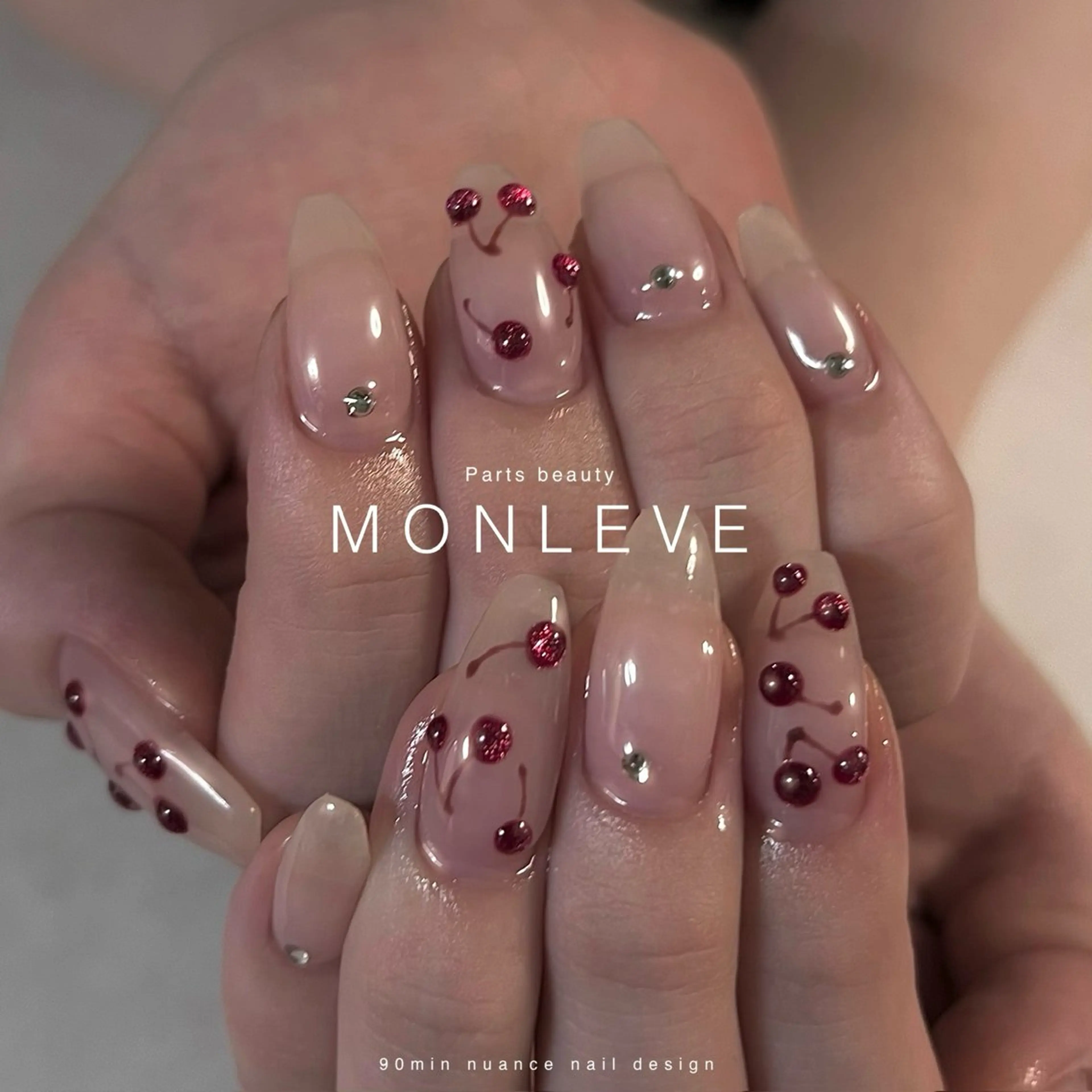 ネイル ニュアンスネイル Monleve Hiroのネイルデザイン
