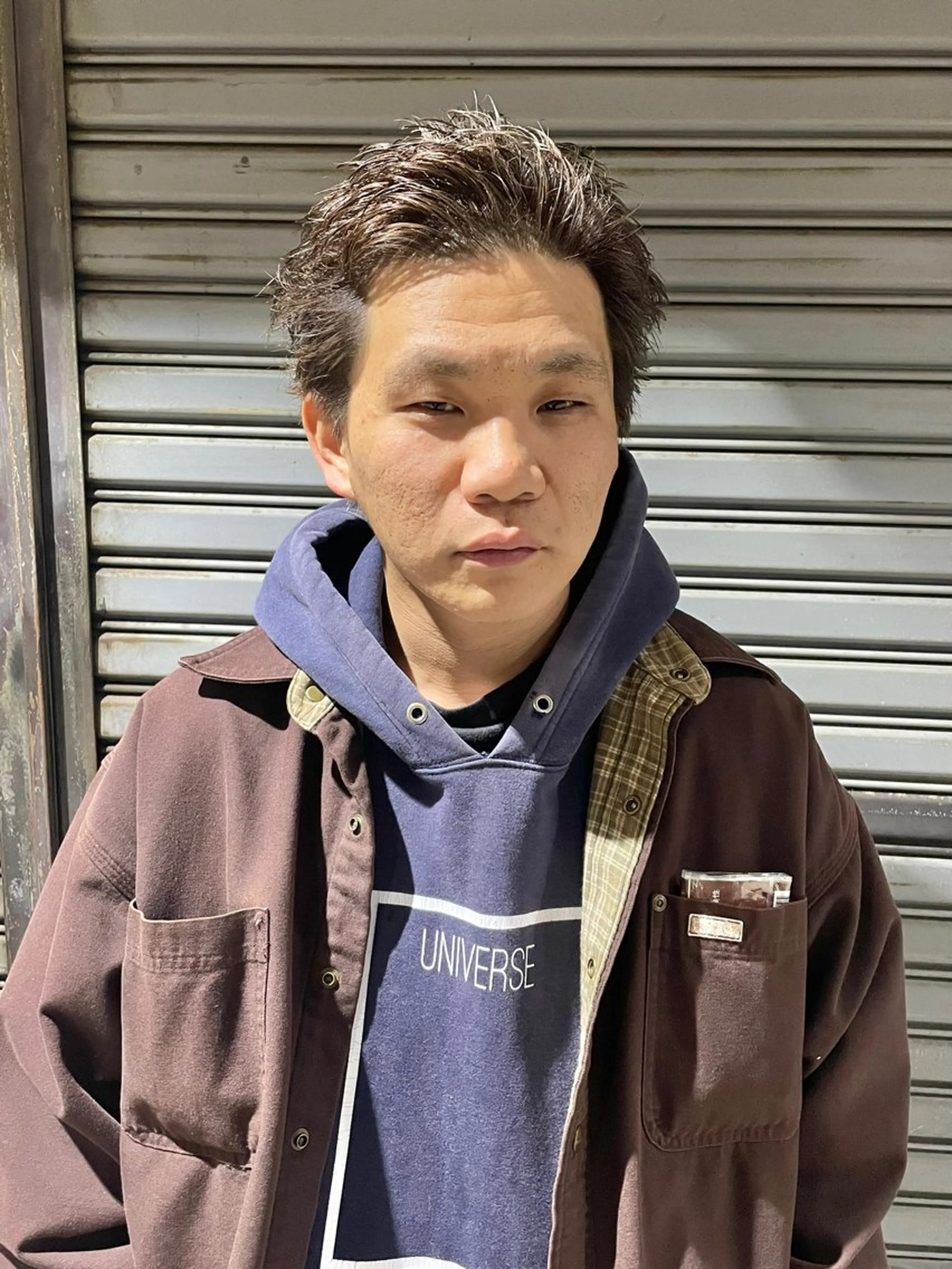 ショート メンズ grAt所属・森 真伊希のヘアスタイル