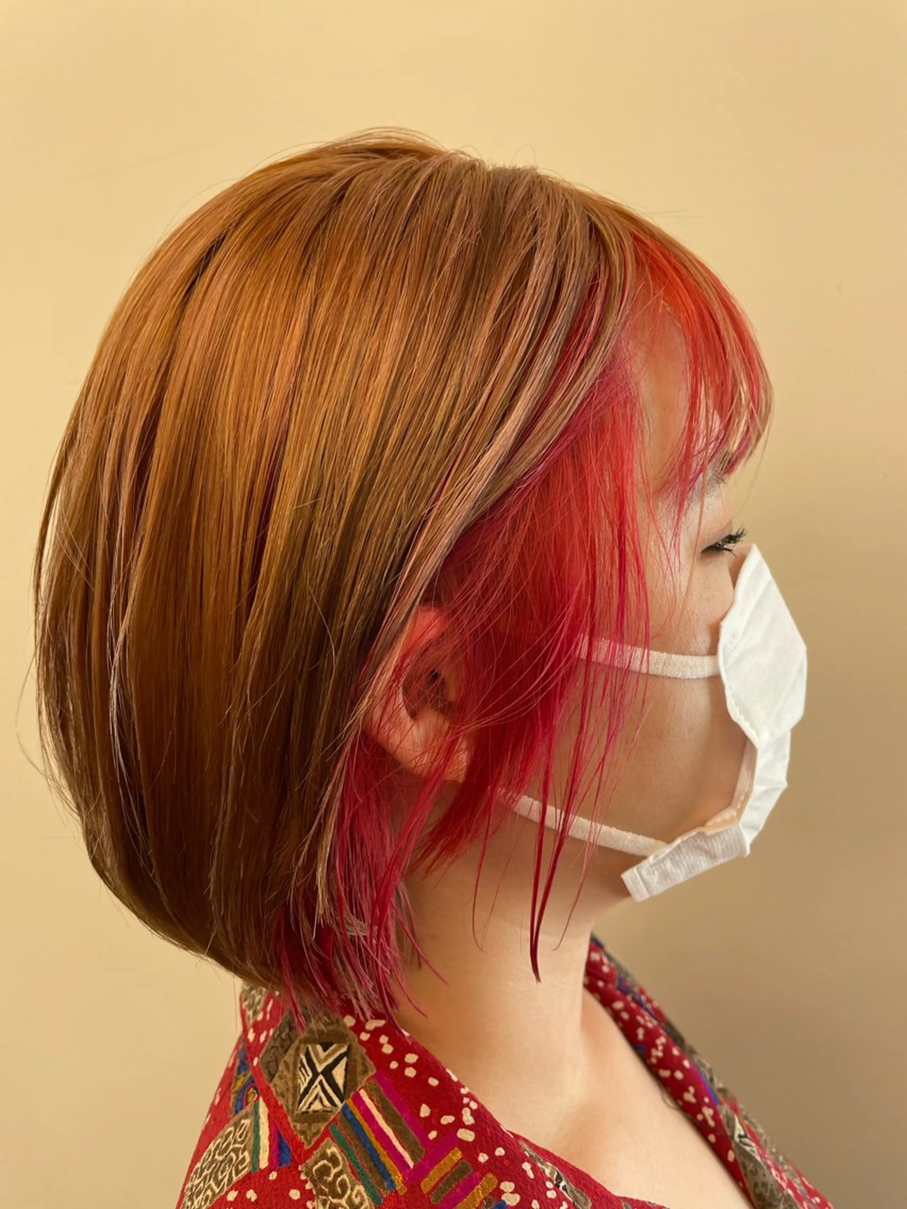 ショート カラー 鬼頭 優吾のヘアスタイル