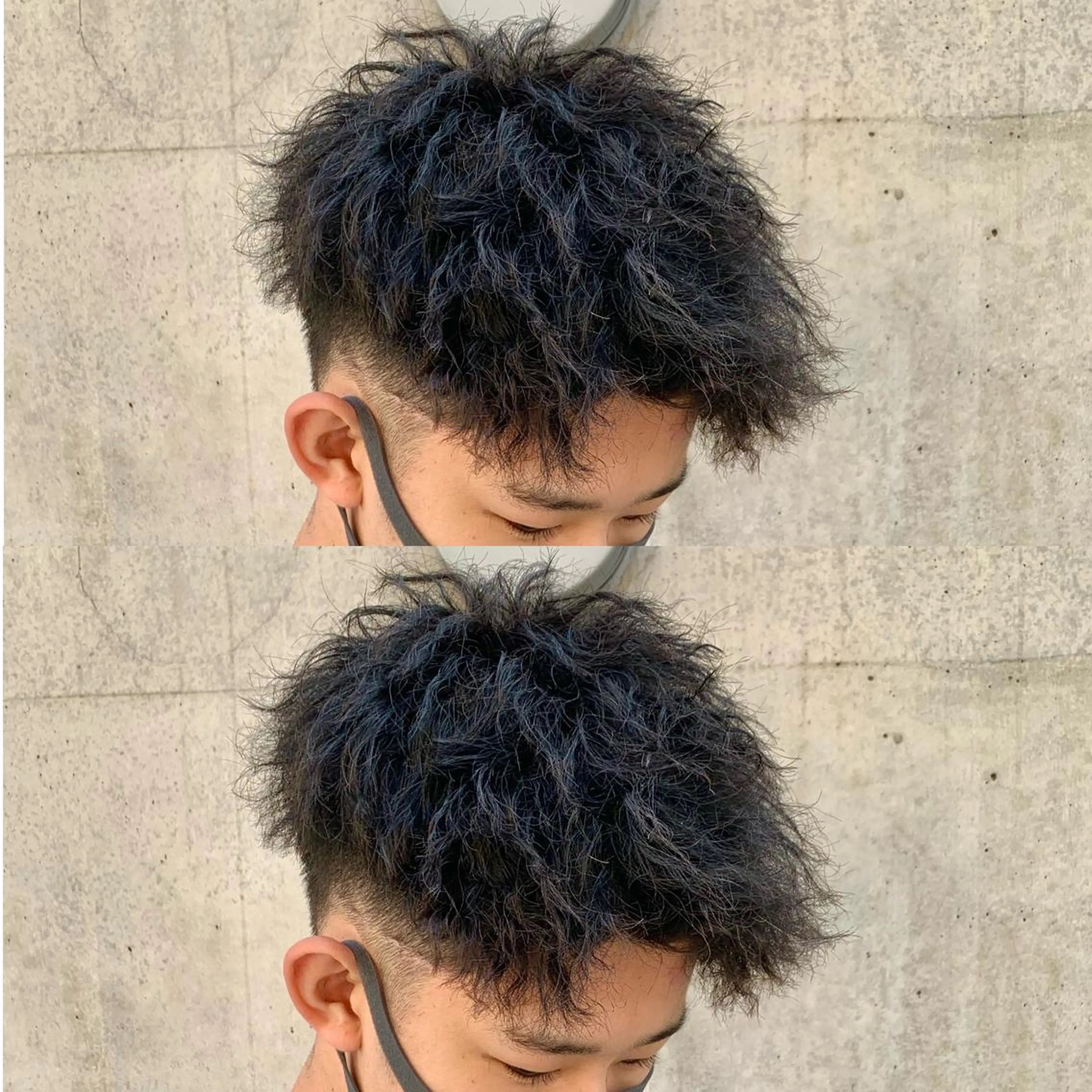 ショート パーマ ヘアアレンジ メンズ アップバング メンズパーマ メンズショート メンズツイストパーマ ショートヘア メンズパーマの達人 🌟川内絵人のヘアスタイル
