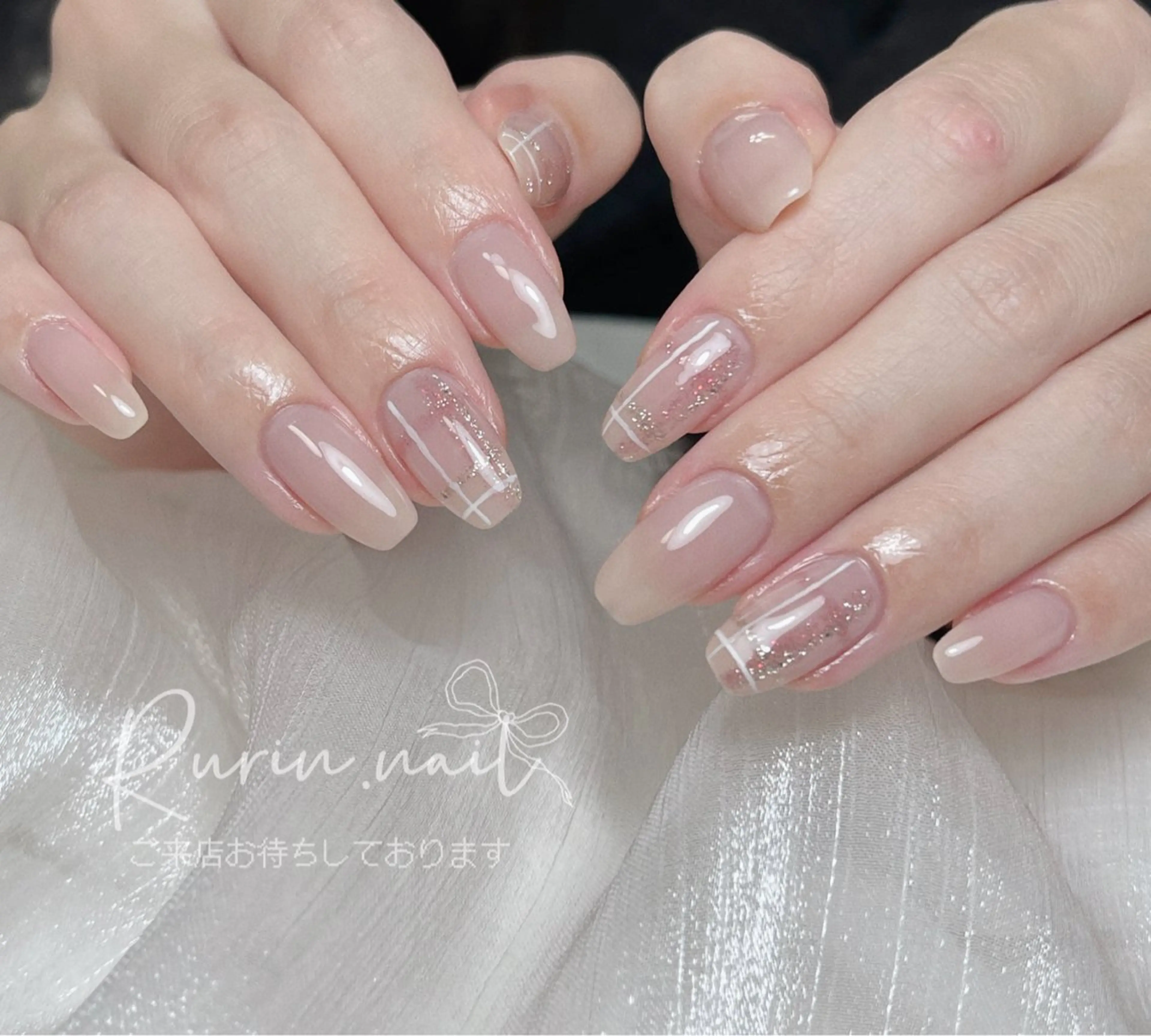 ネイル 冬ネイル クリスマス ハンドネイル ルリン サロン💅のネイルデザイン