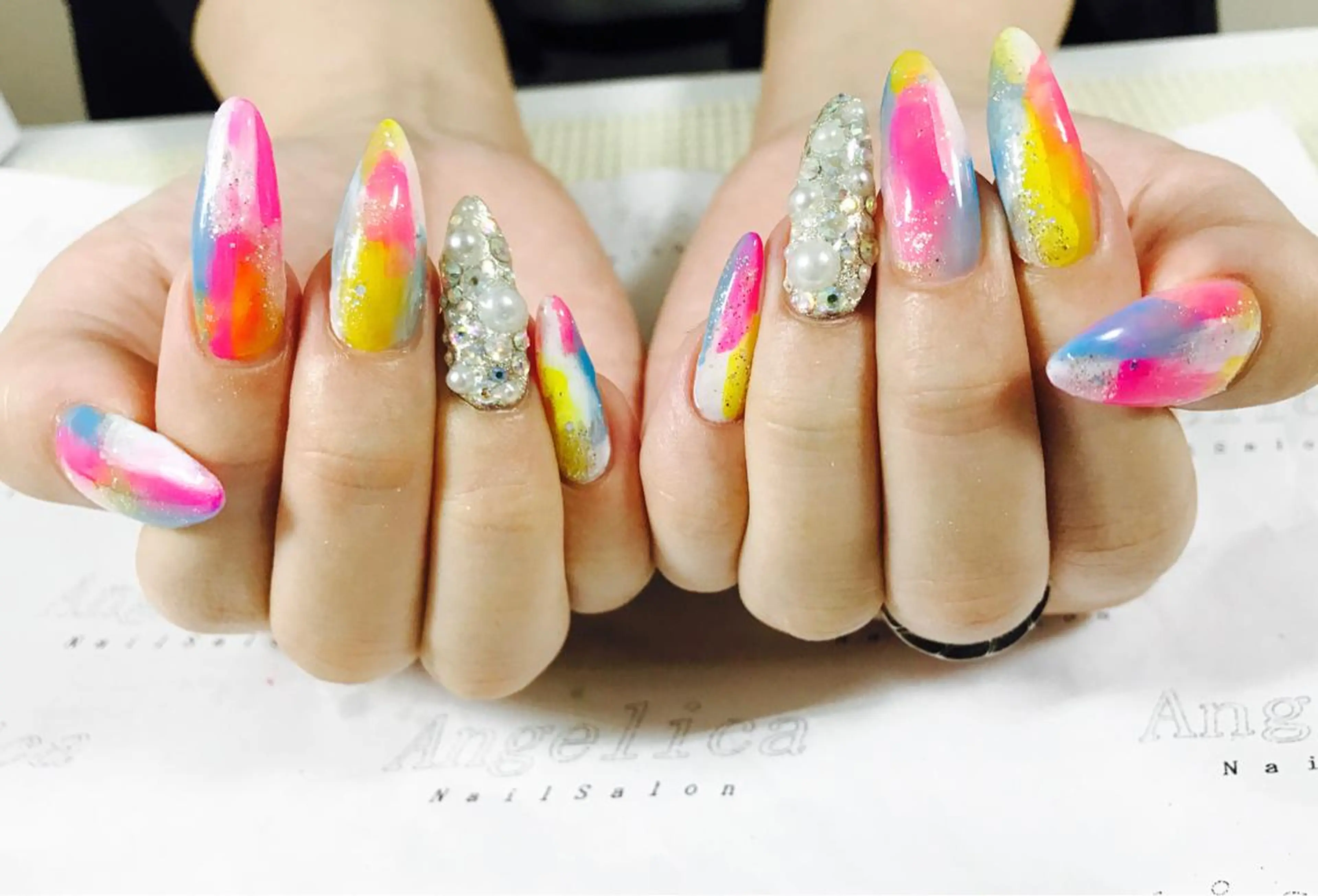ネイル Angelica ネイリストのネイルデザイン