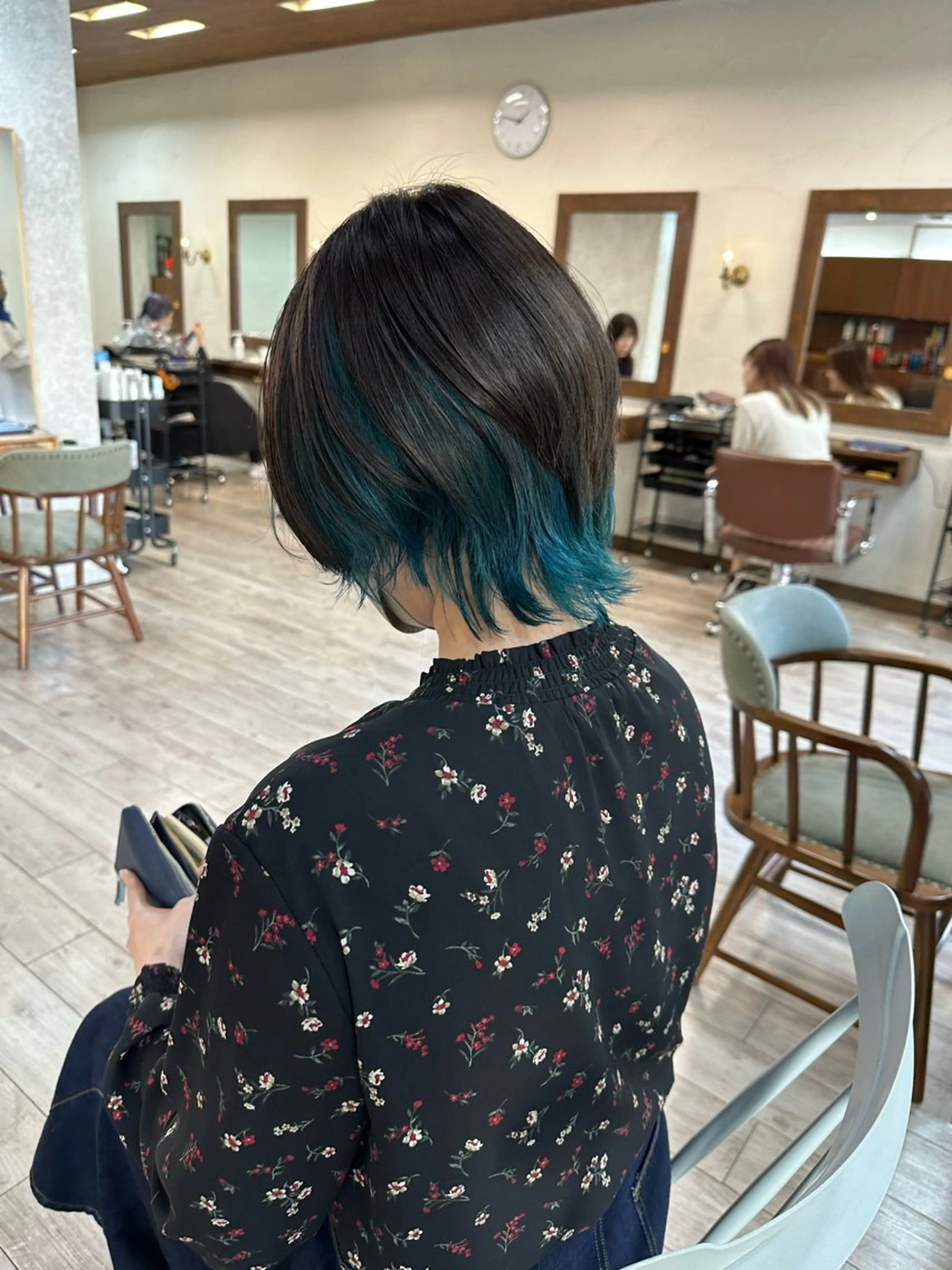 ショート カラー ウルフカット カット ヘアカラー トリートメント 高橋 みく/ minim 暖色のヘアスタイル