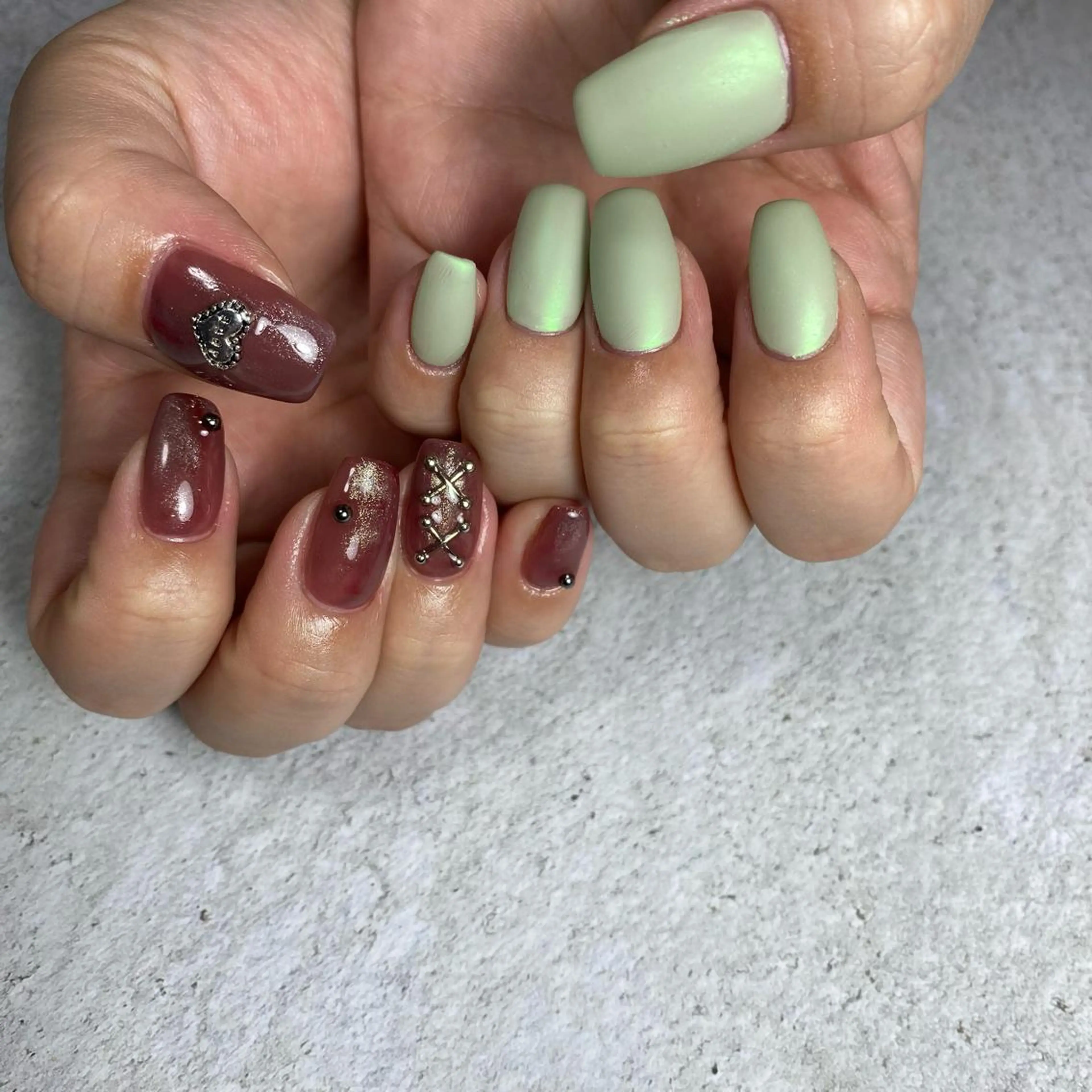 ネイル ハンドネイル Re:Smil所属・☺︎ NOZOMI☺︎のネイルデザイン