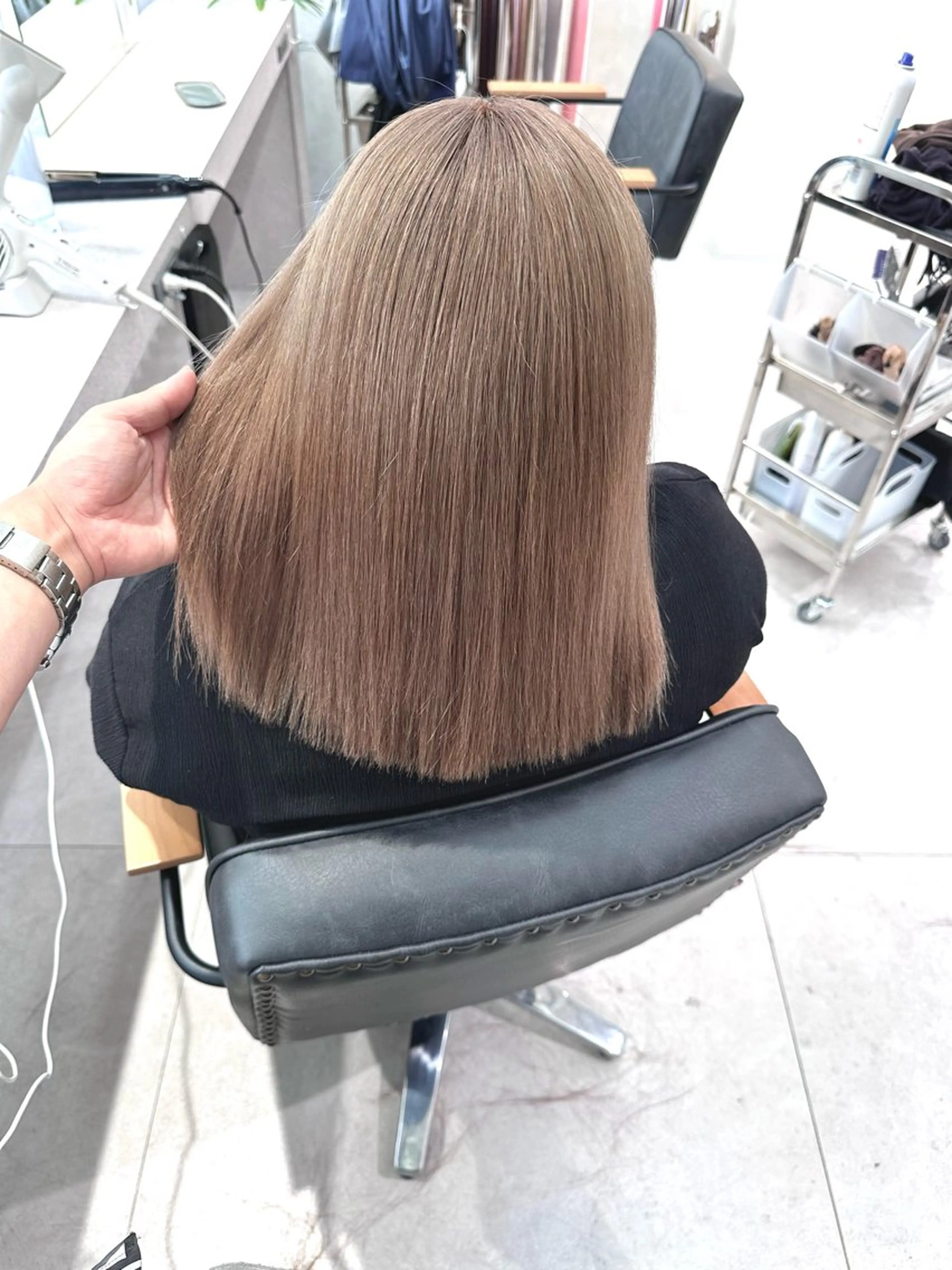 ミディアム カット ヘアカラー トリートメント 💎lino _by _ACNE💎 🧸のヘアスタイル