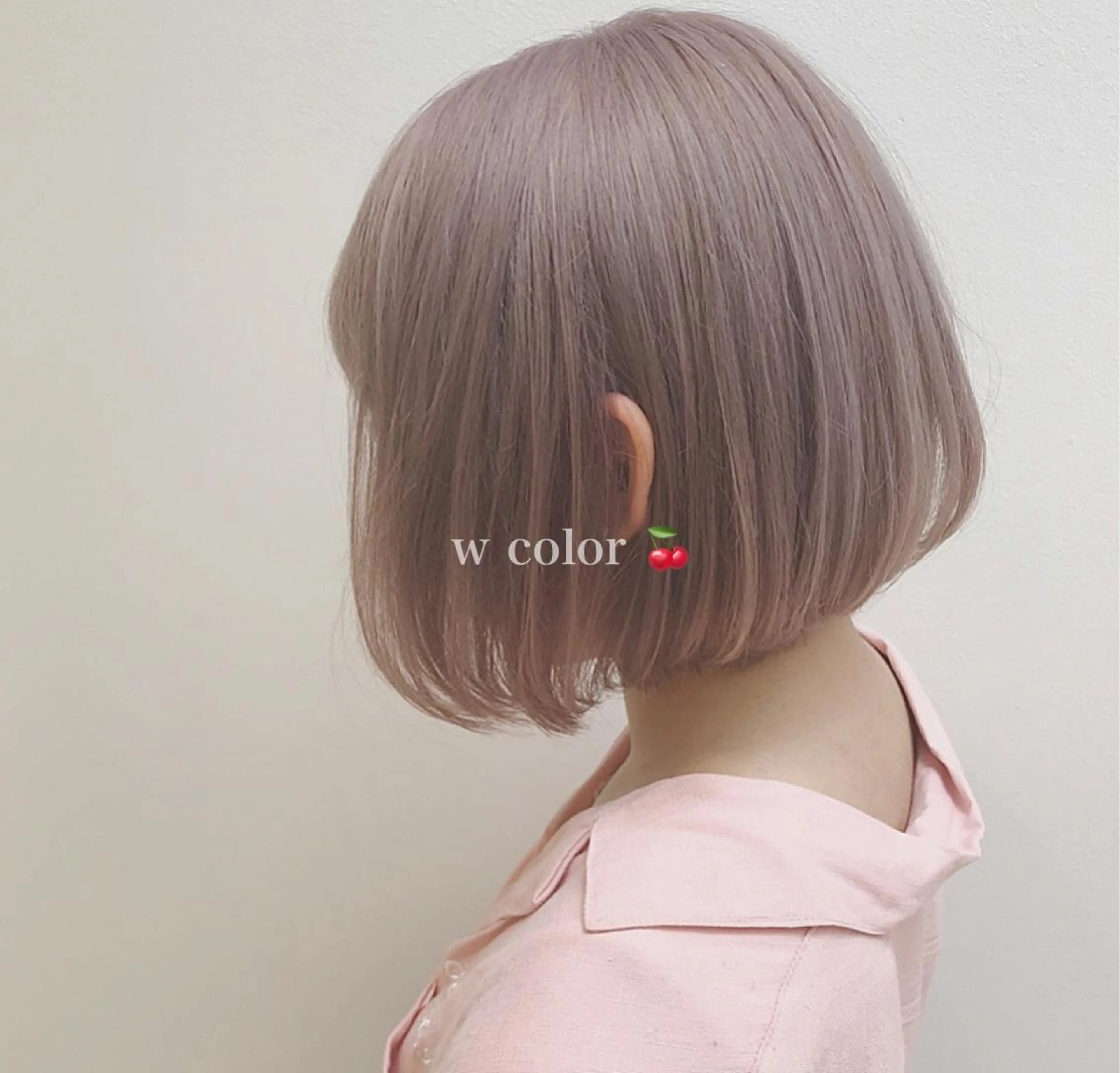 カラー ヘアカラー トリートメント 🌀perm / bob / RINAのヘアスタイル