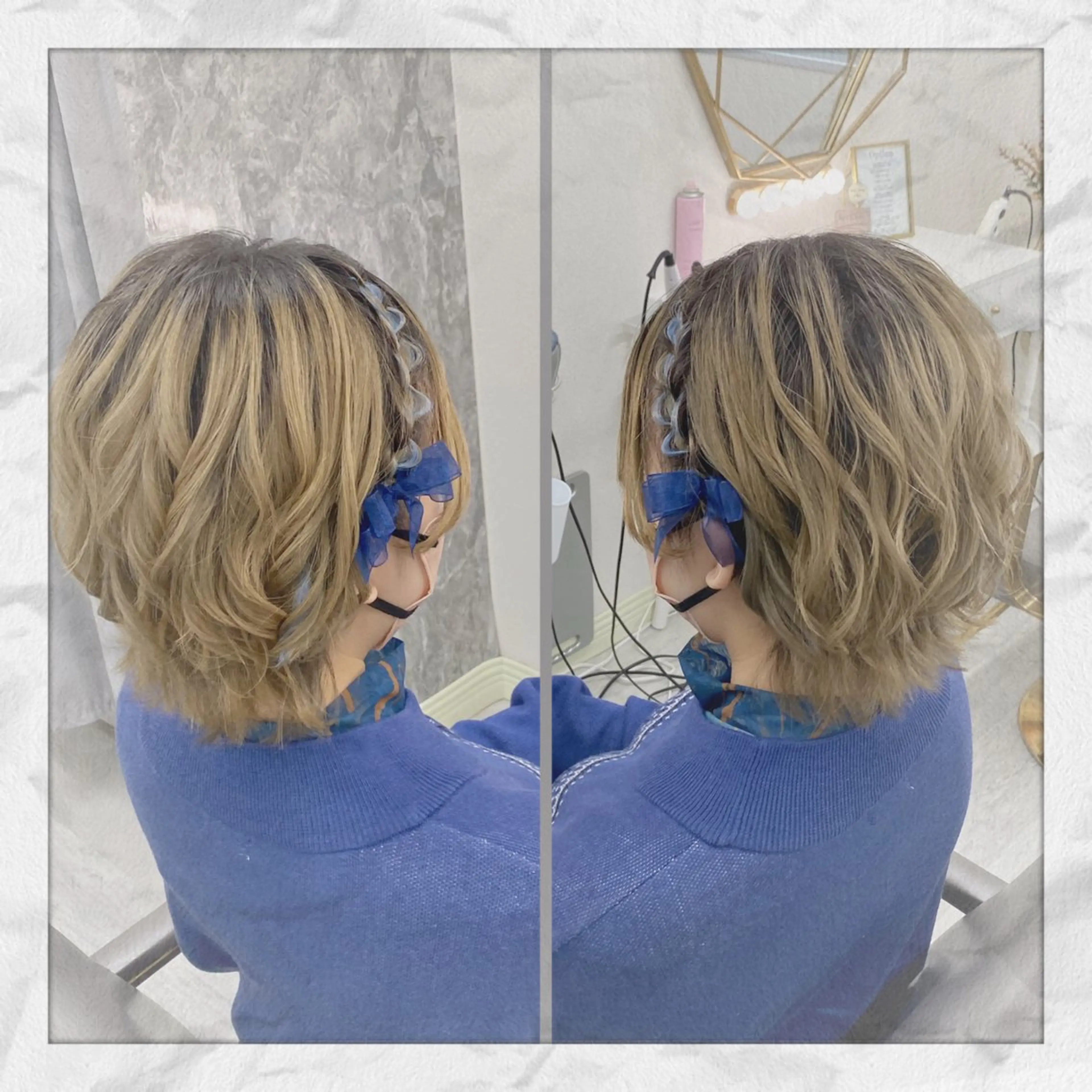 ショート ヘアアレンジ ヘアセット ヘアセット/着付け 𓇼 松本 夏美𓇼のヘアスタイル