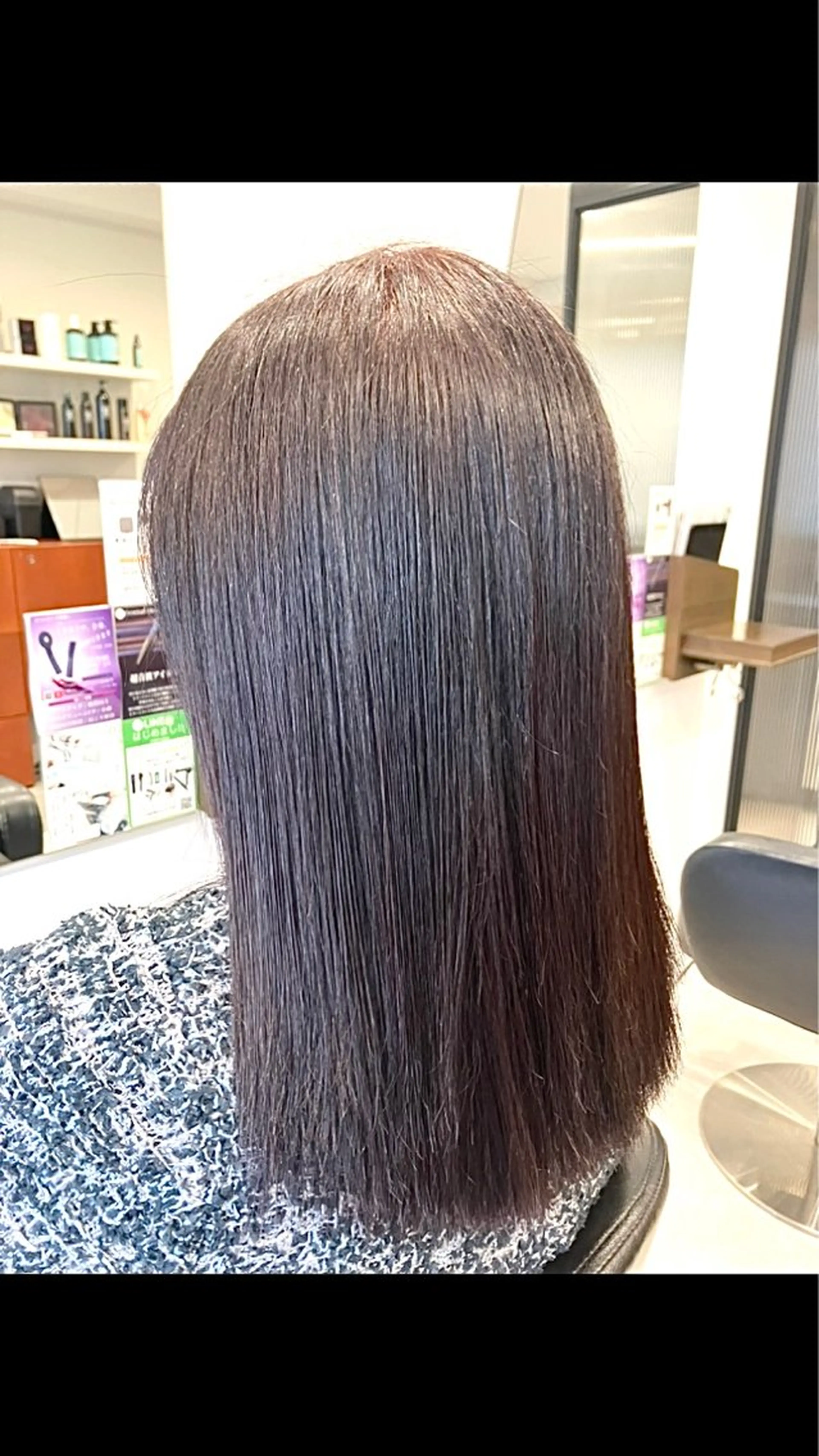 ミディアム 髪質改善 トリートメント ウルフ・ハイレイヤー 🌟ナカノ・ユウヤのヘアスタイル