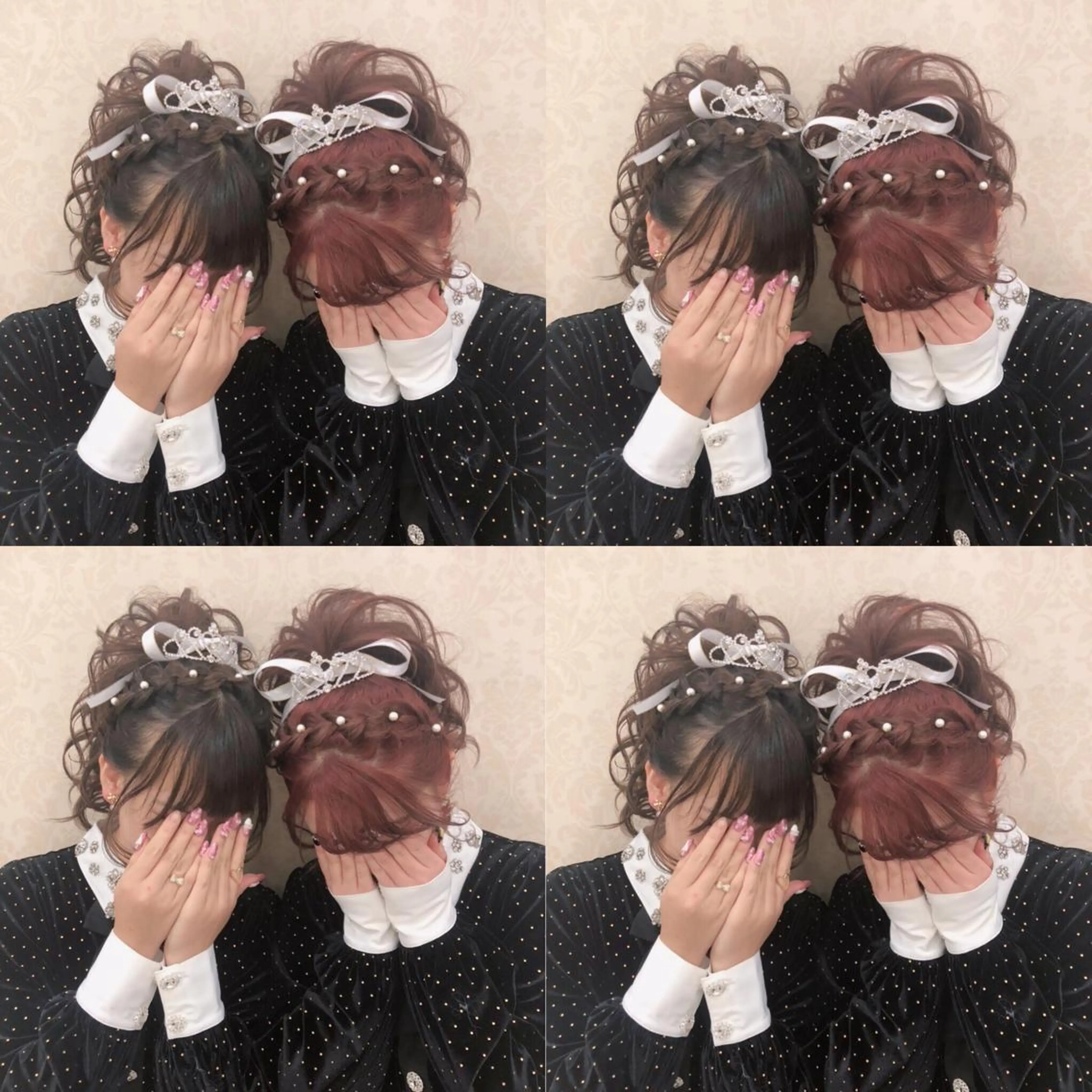 ミディアム ヘアアレンジ ポニーテール ヘアセット 🌷MAYU 🌷のヘアスタイル