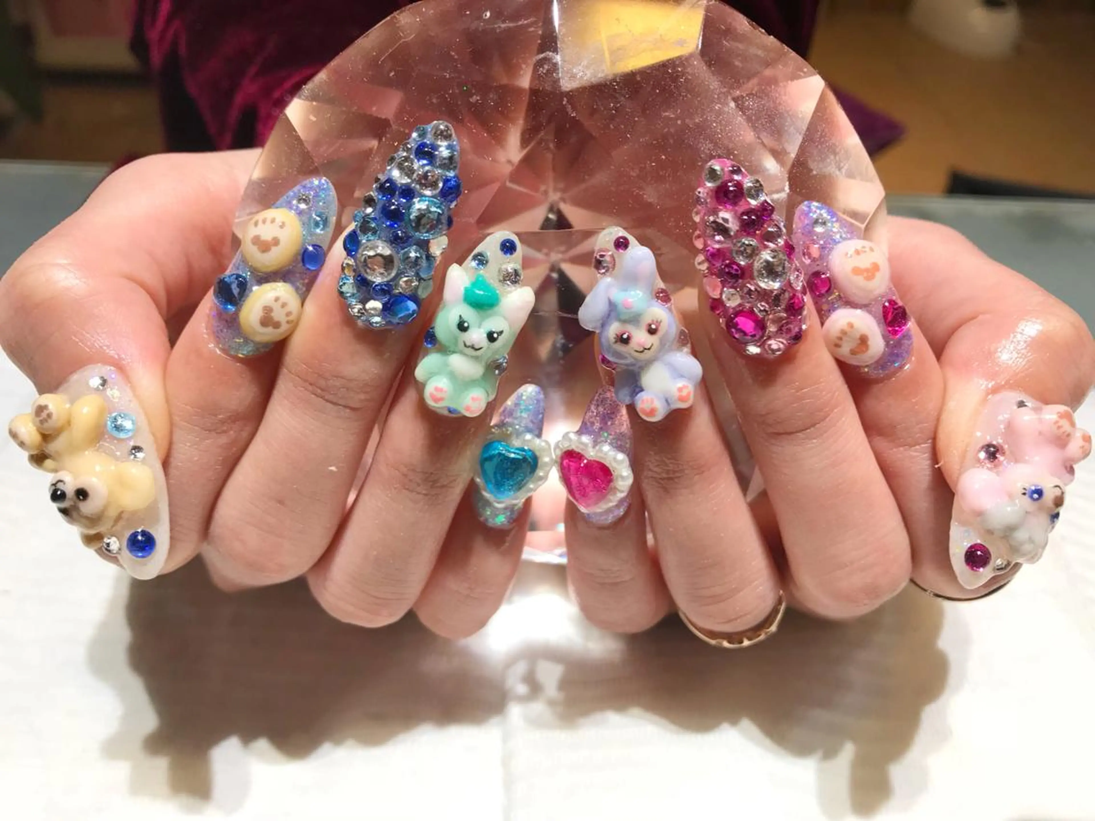 ネイル アートネイル スカルプネイル YUN 💅のネイルデザイン