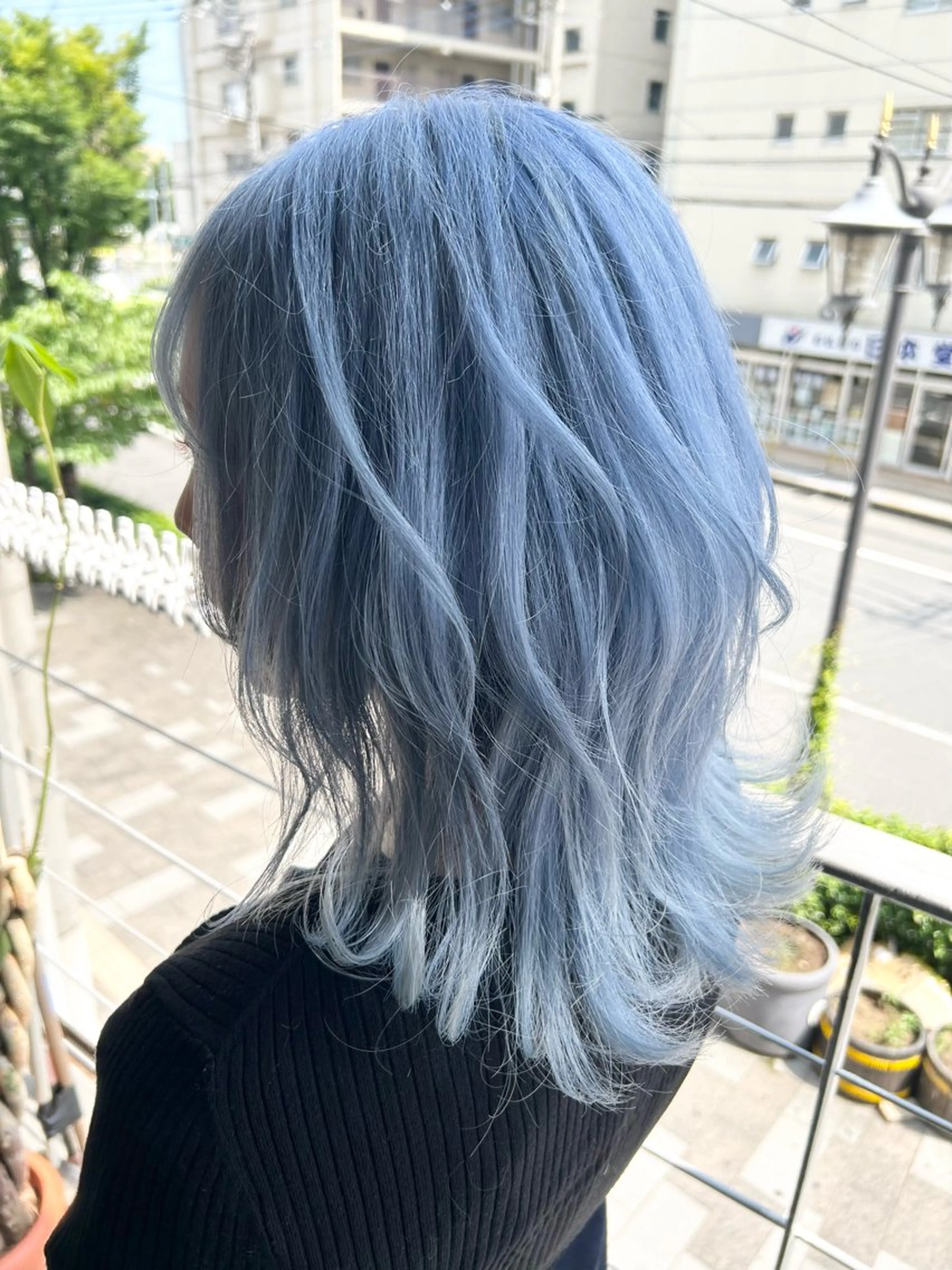 セミロング ヘアカラー archange 齋藤旭冶／川口のヘアスタイル