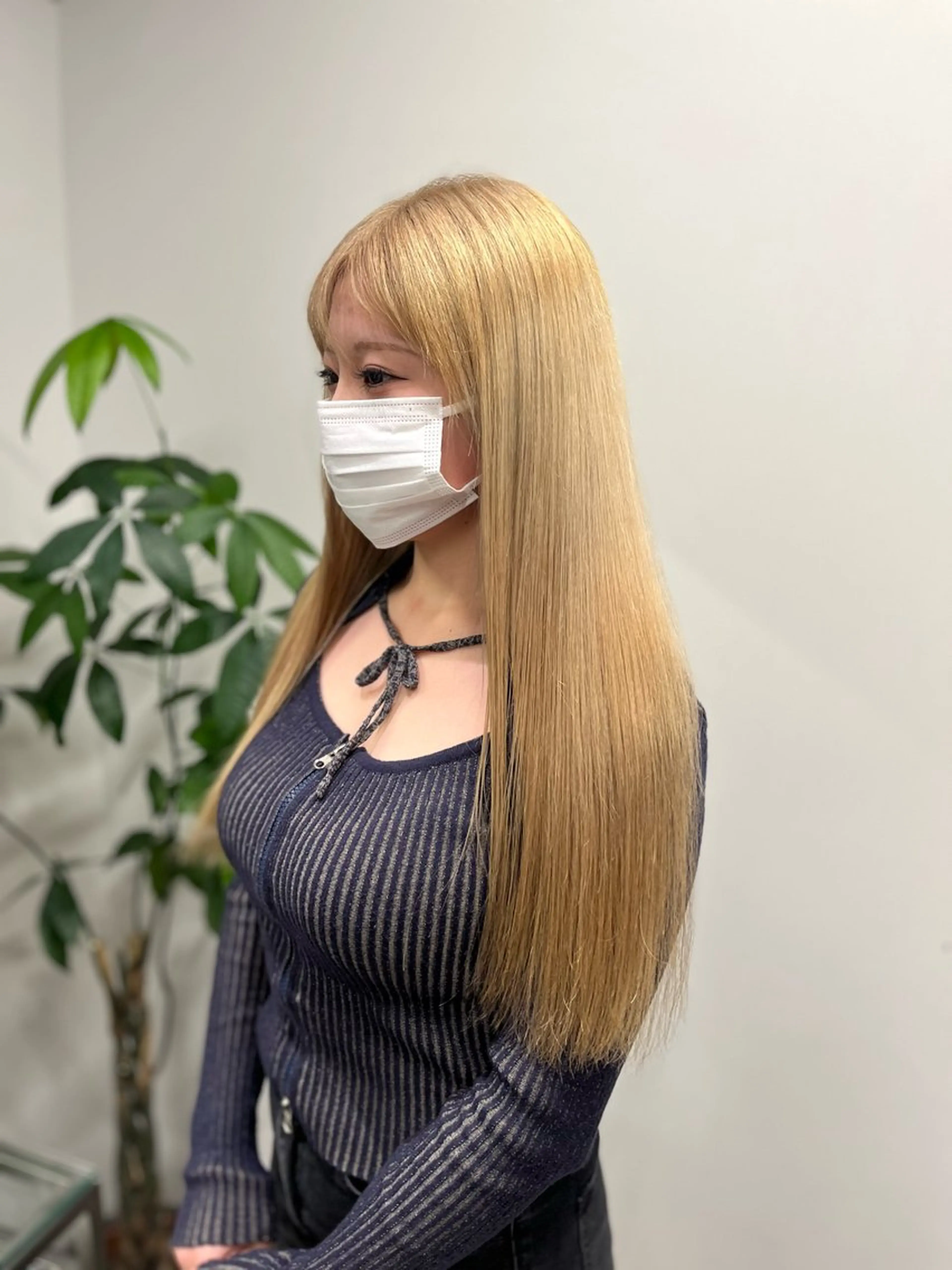 ロング JIN/暖色カラー /髪質改善/艶髪のヘアスタイル