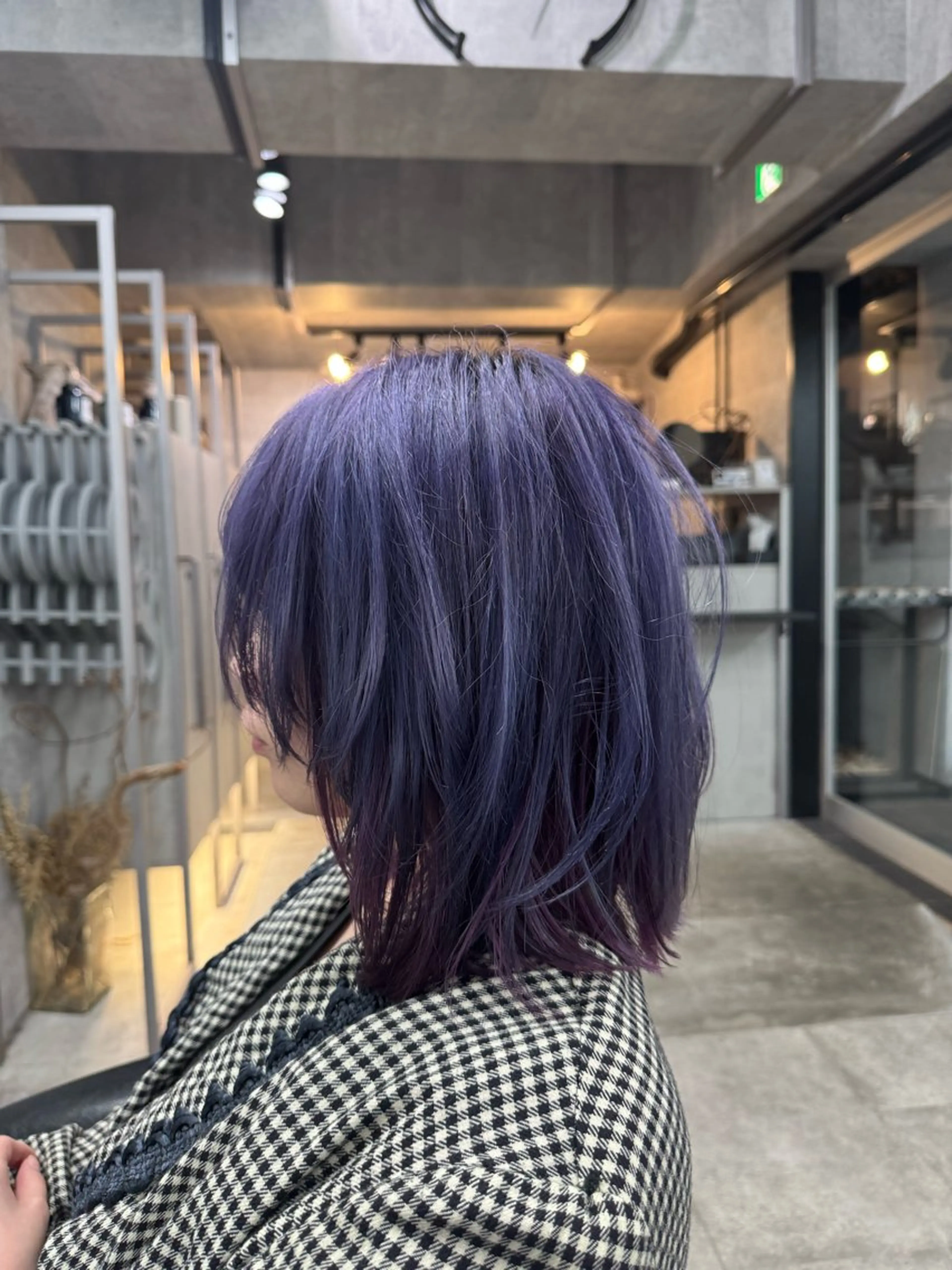 ミディアム カット ヘアカラー あなたのお悩み改善" You"💚❤️💛のヘアスタイル