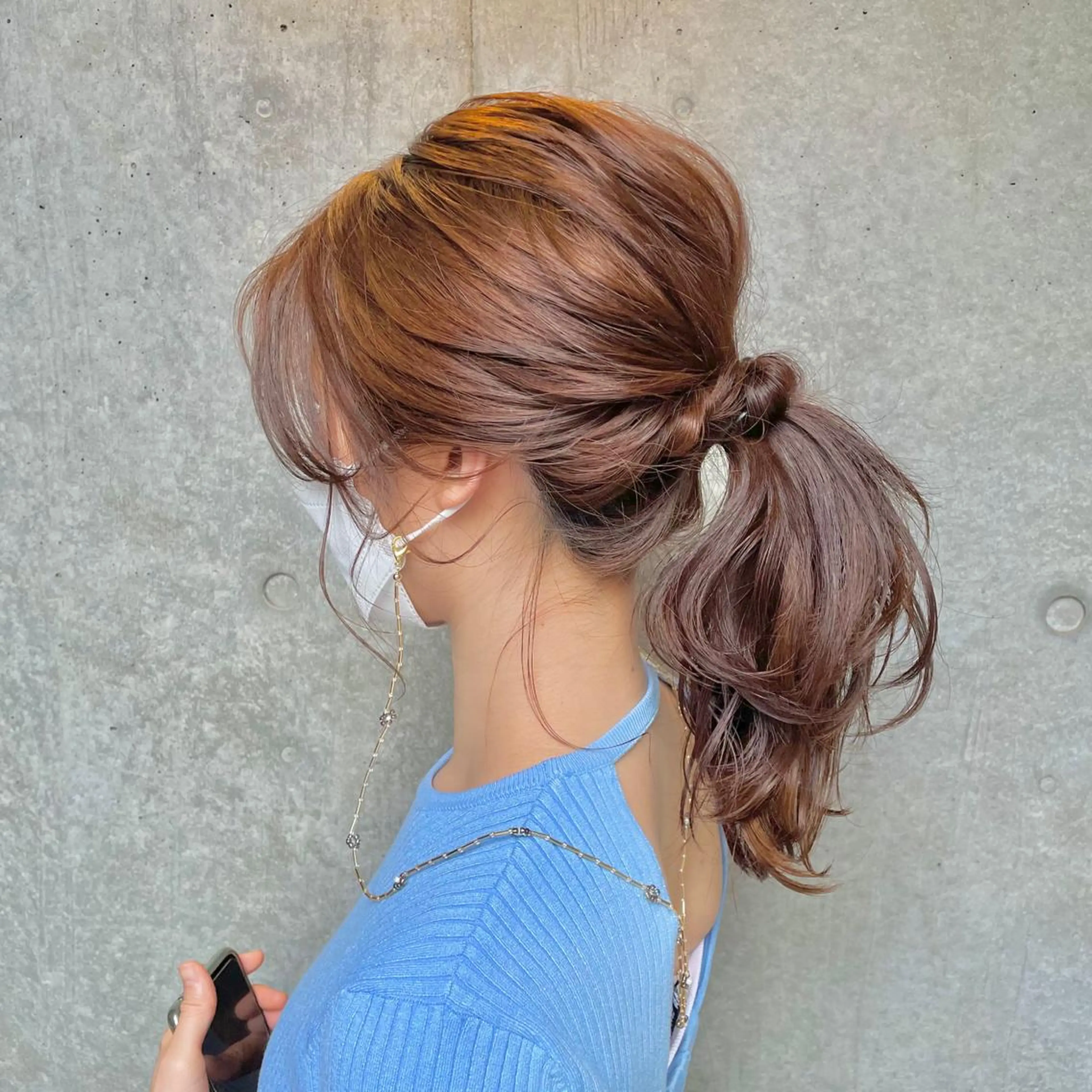 ヘアアレンジ ポニーテール 🫧BUBBLES 新所沢　かとうゆきのヘアスタイル