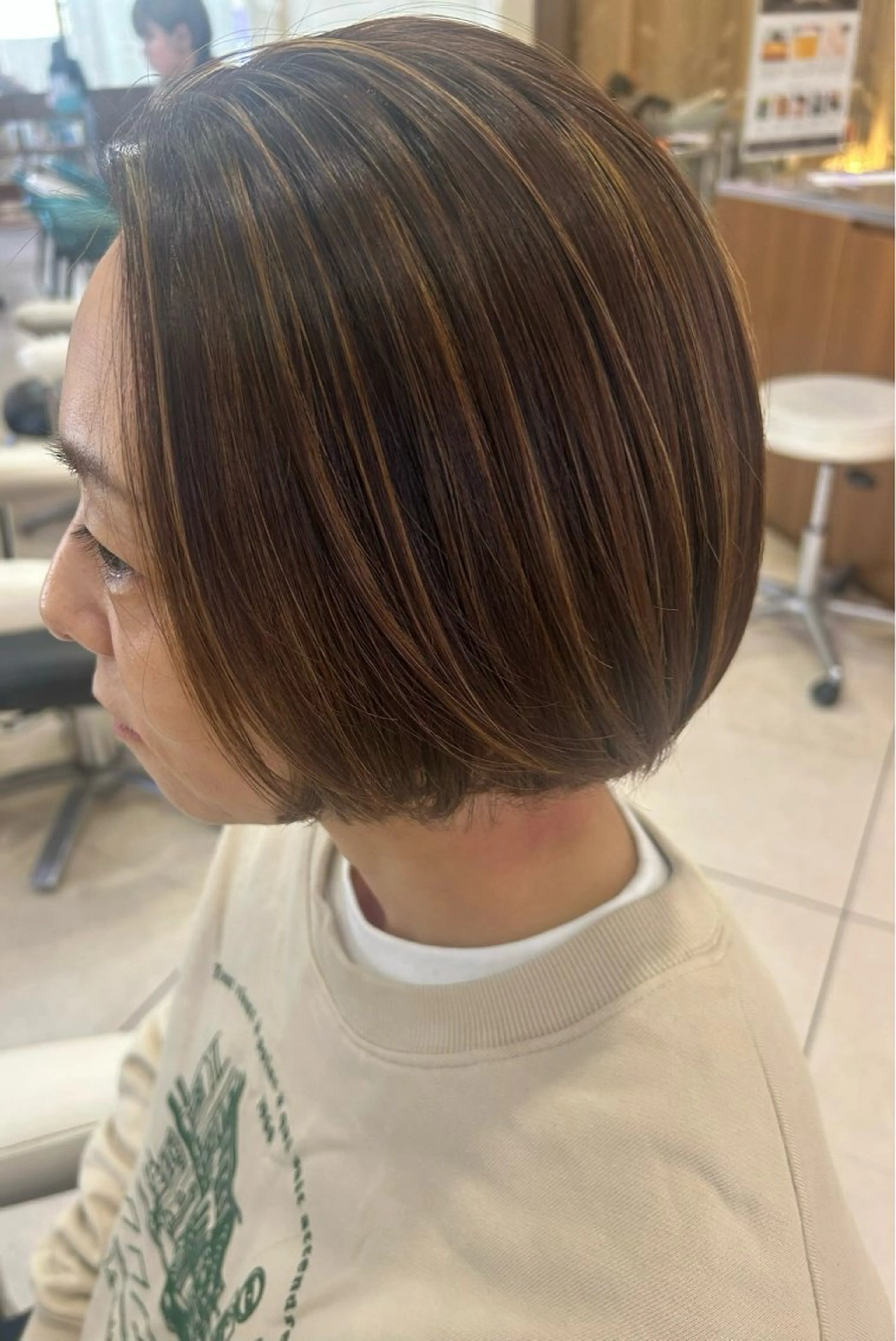 ショート カラー ヘアカラー イーストハムネオ高木 亮人🌿のヘアスタイル