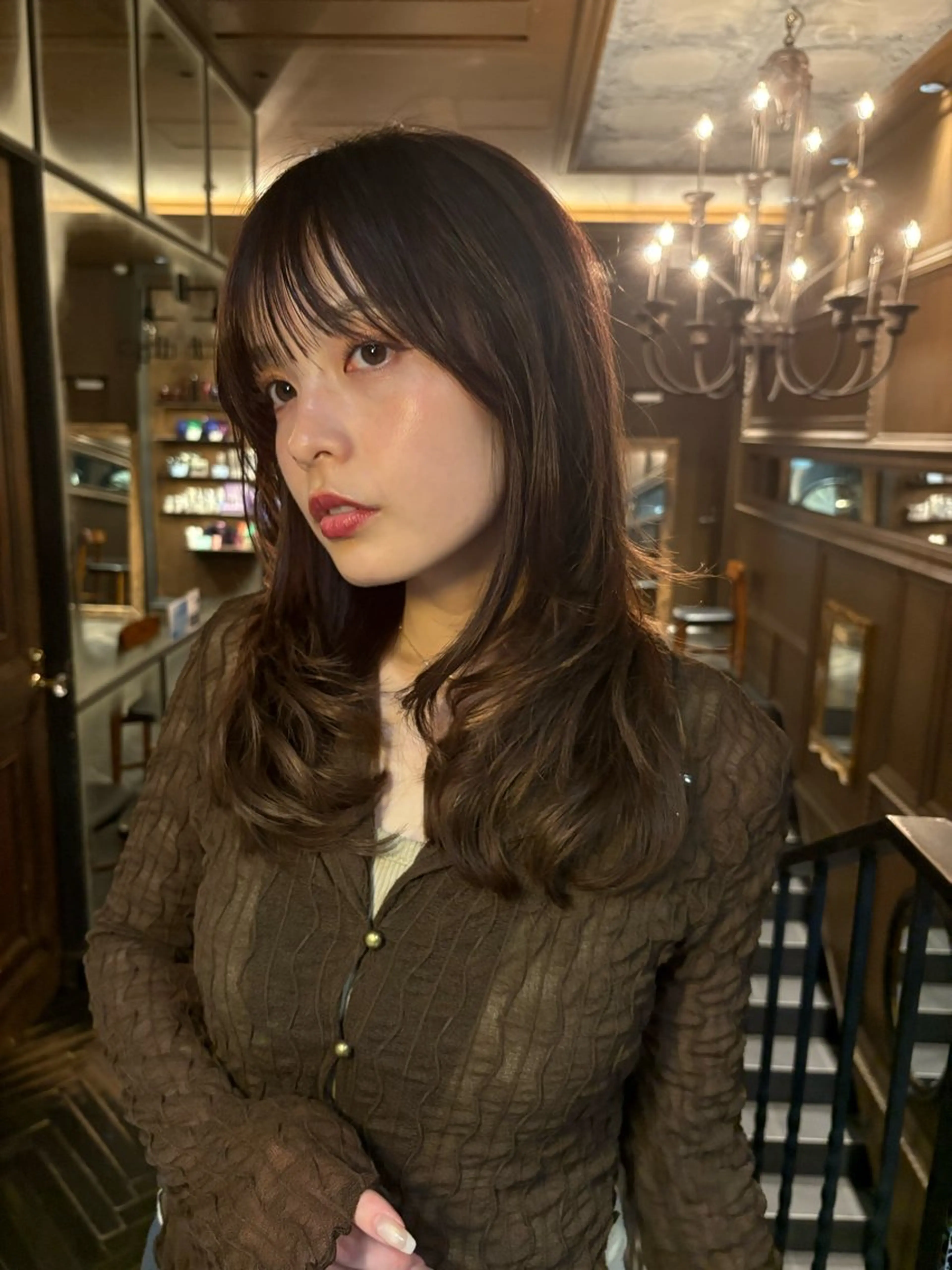 セミロング ヘアカラー MINX GINZA所属・メンズカット/ パーマ/安田憲哉のヘアスタイル