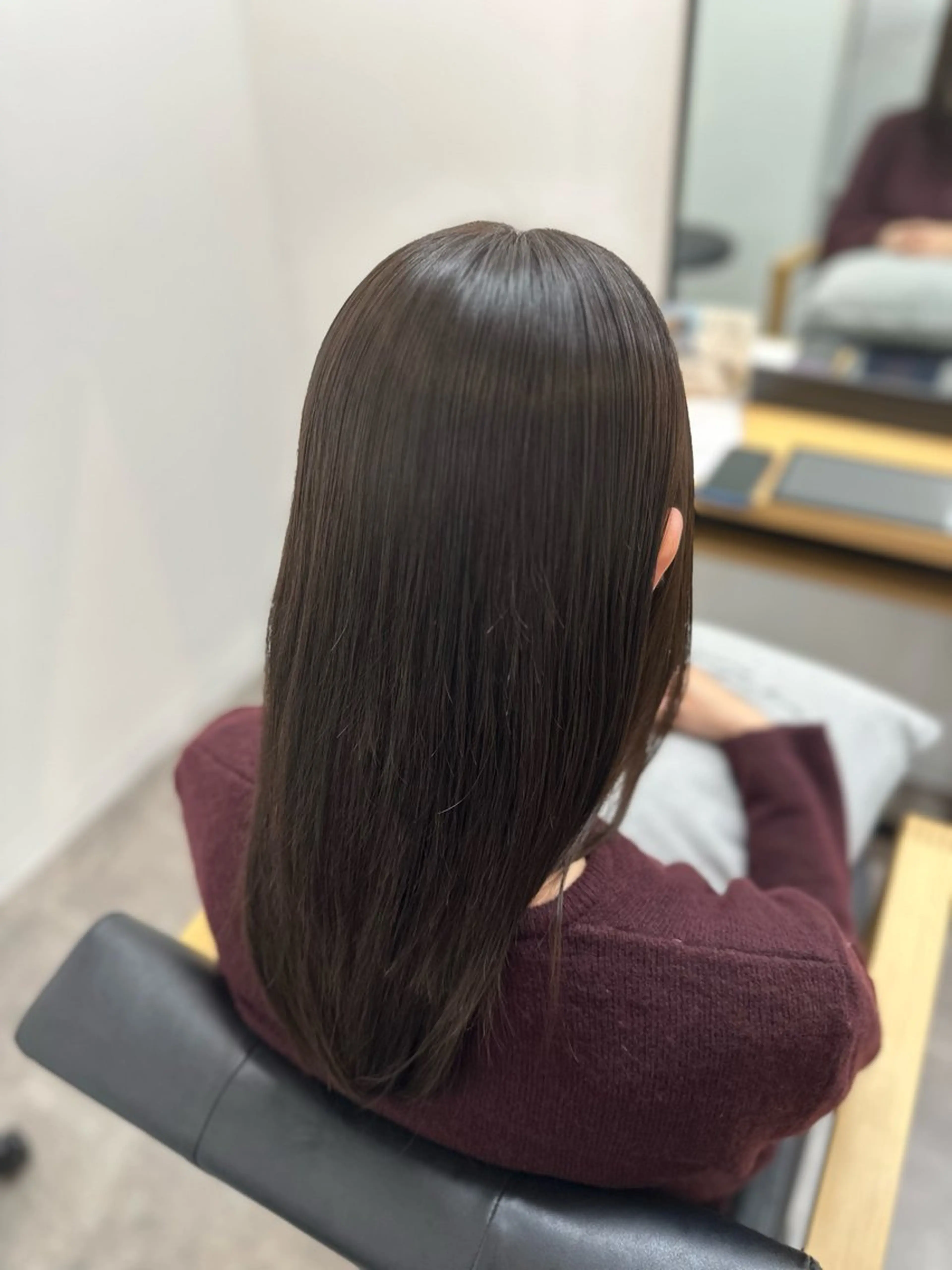 ロング カラー ブラウンカラー トリートメント 0choir kodaiのヘアスタイル