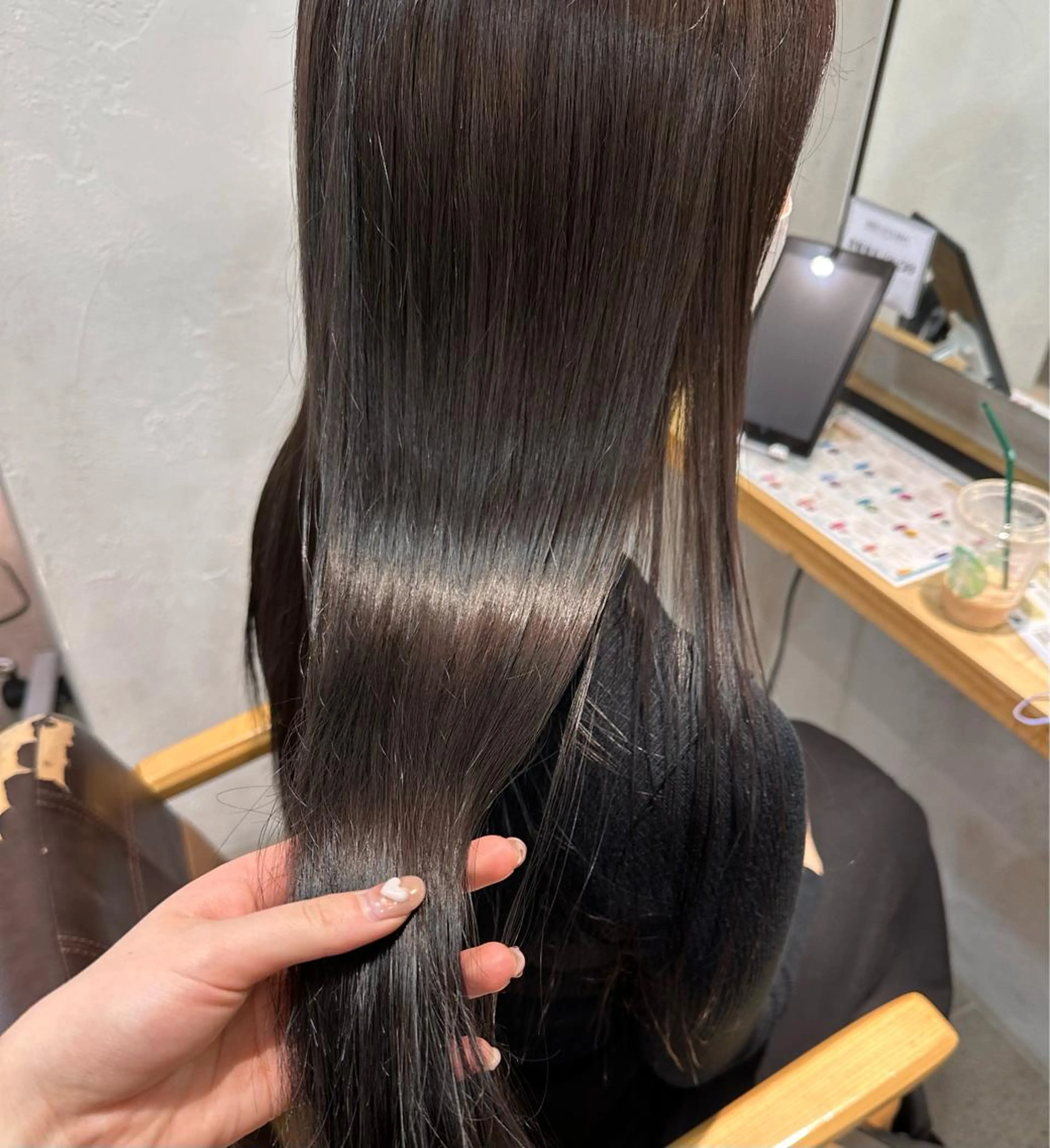 ロング カラー REINA☁️透明感 カラー/ぷつっと♡のヘアスタイル